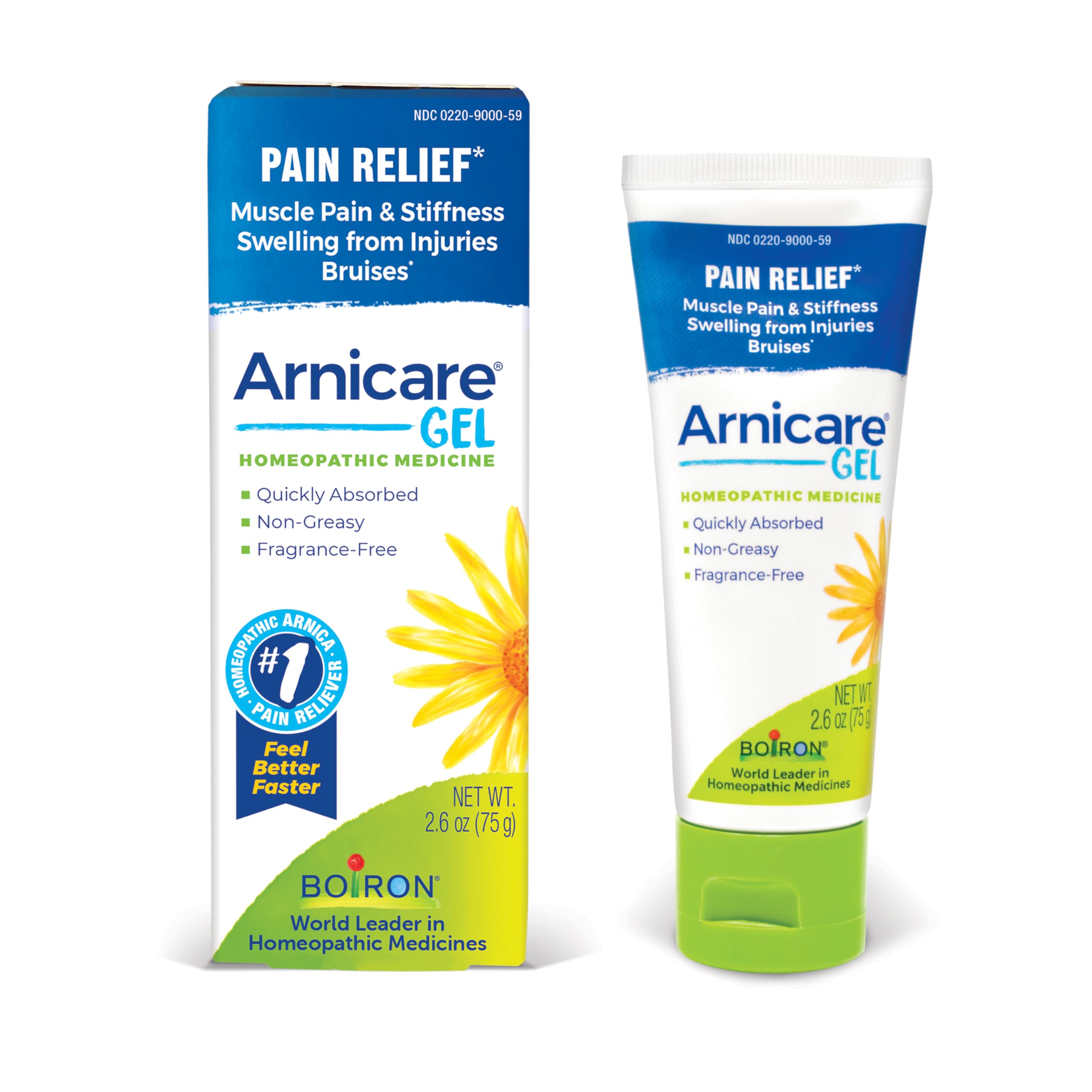Boiron Arnicare Gel - Non-Greasy and Fragrance-Free - 2.6 oz Boiron uk supplements
