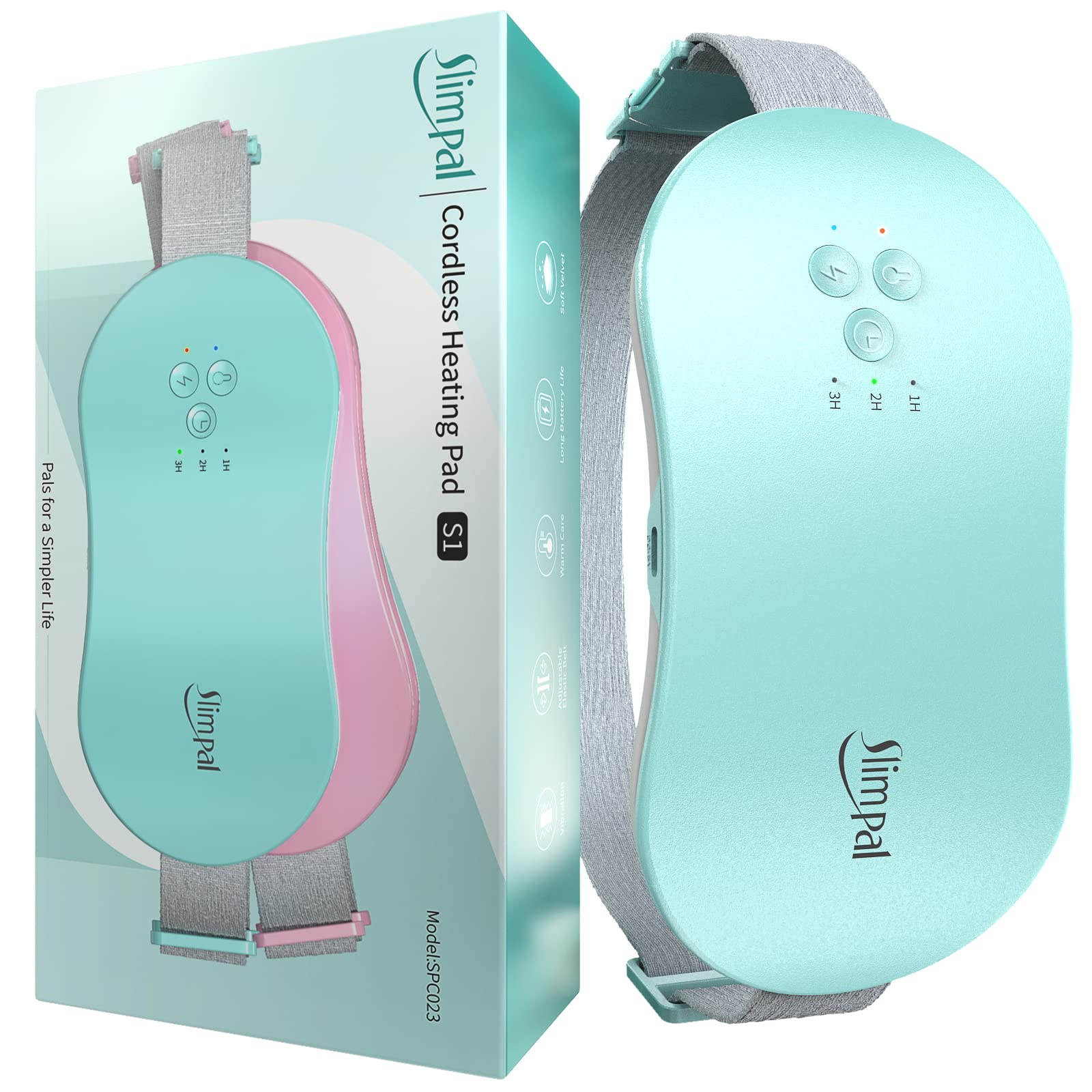 Slimpal Period Heating Pad for Cramps, FSA HSA Eligible Approved, Portable Heat Pad Slimpal uk supplements