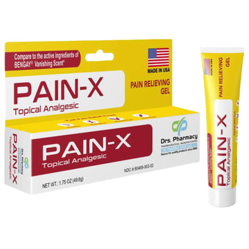 Drs. Pharmacy Pain-X Menthol Cream – Targeted Muscle & Joint Relief – 1.75 oz, Made in USA Drs. Pharmacy uk supplements