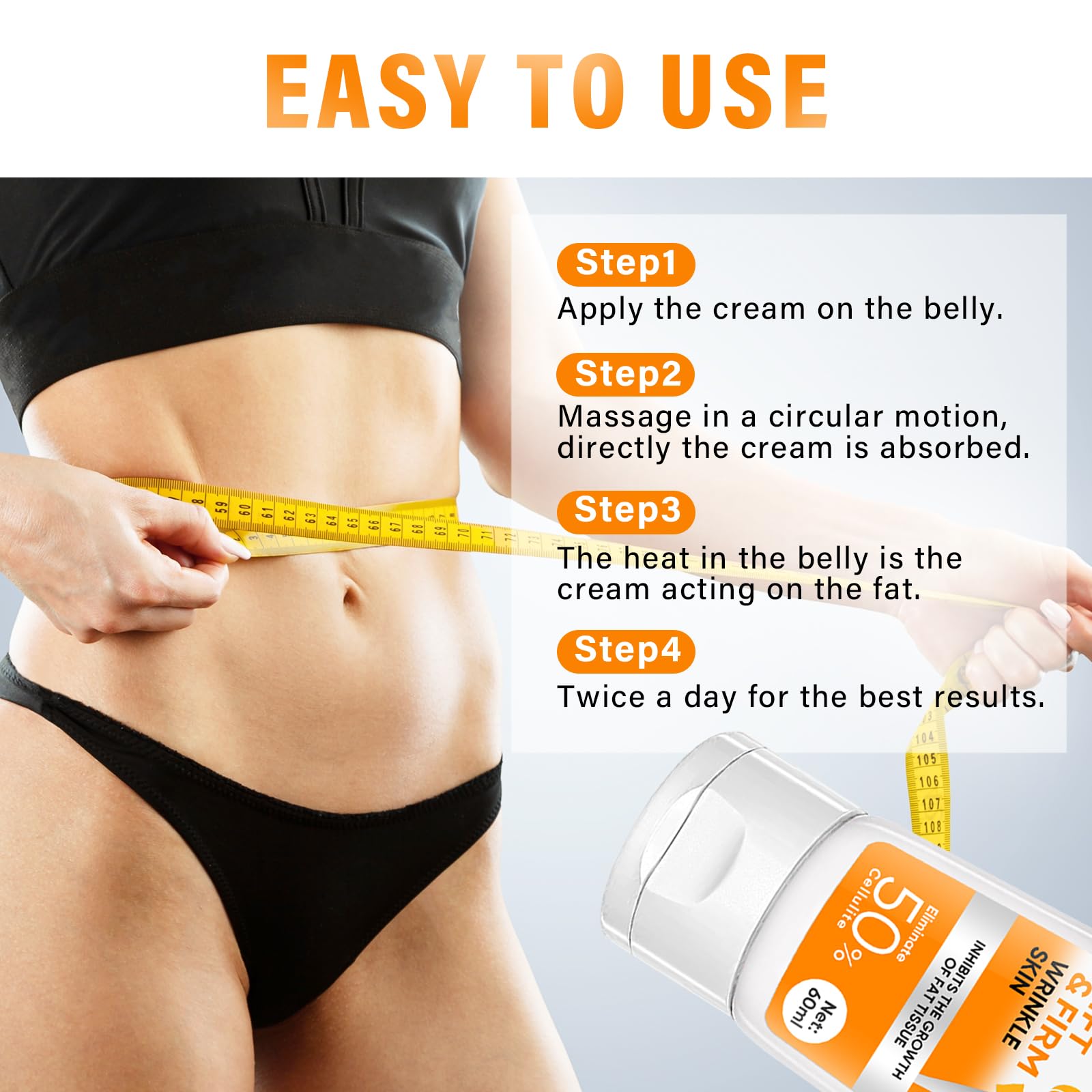 B Flat Belly Firming Cream, Skin Tightening & Cellulite Cream, Moisturizing Firming Lotion Weeping Willow Oil Co uk supplements