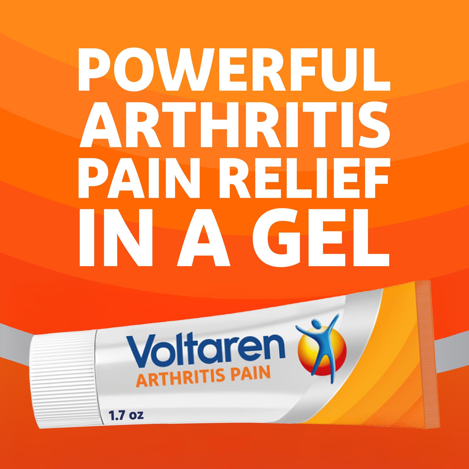 Voltaren Arthritis Pain Relief Gel, Diclofenac Sodium, 1% (NSAID), Clinically Proven Powerful Pain Reliever, No Prescription Needed, 1.7oz Voltaren uk supplements