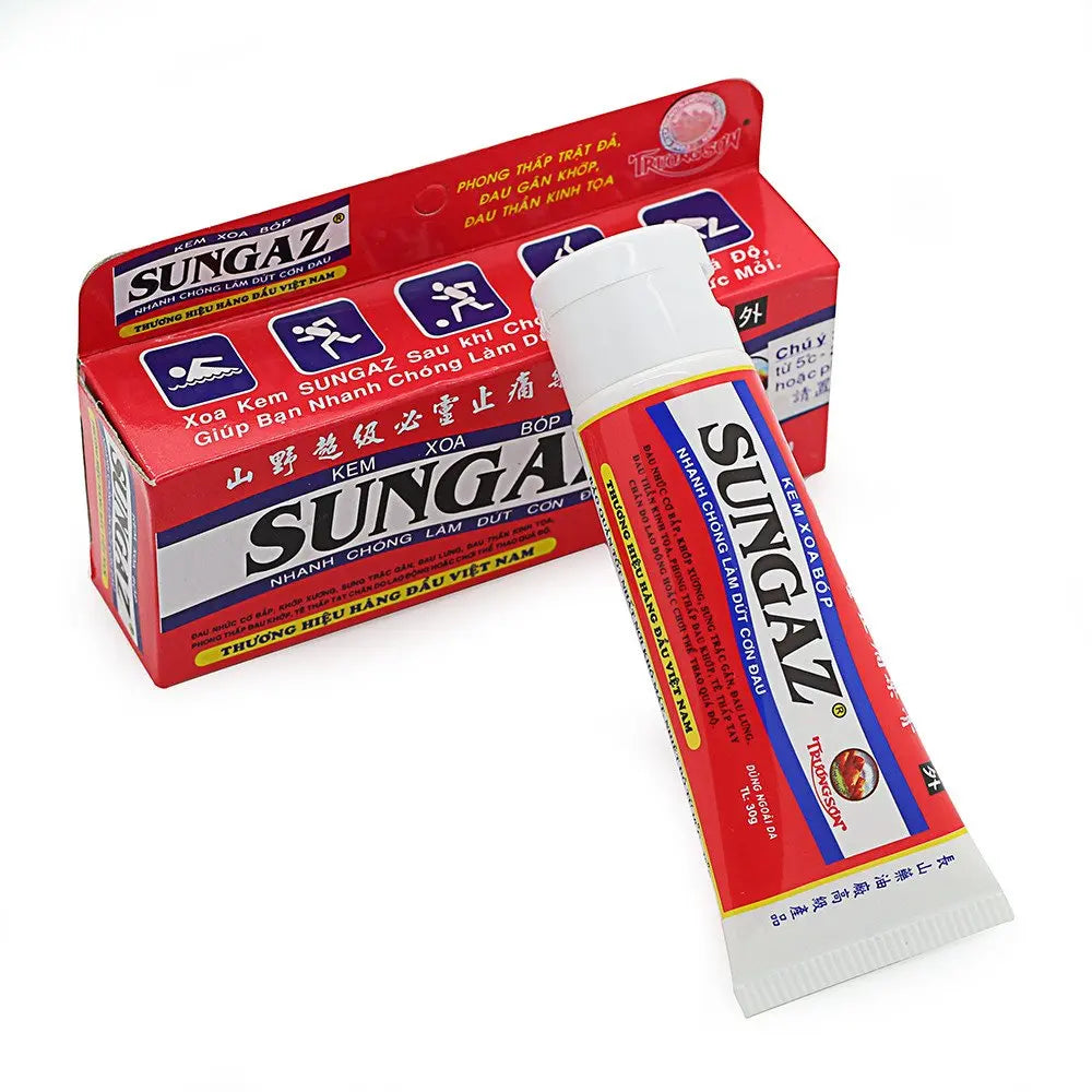 30g Vietnam Sungaz Rapid Pain Relief Yamano Relieve Pain Balm Analgesic Cream Rheumatoid Arthritis Bone Spurs Frozen Shoulde madamtick uk supplements