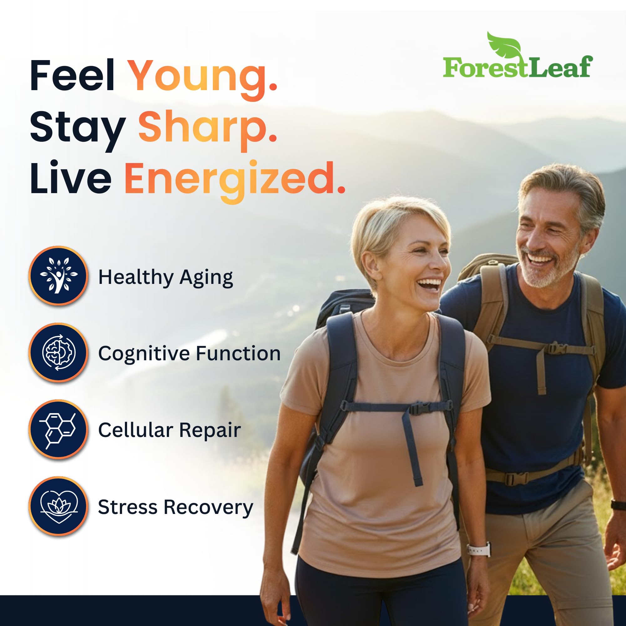 ForestLeaf NAD Resveratrol Capsules, Liposomal NAD Supplement for Women and Men with D-Ribose and Pomegranate, NAD+ for Energy, Focus and Anti-Aging Support, NMN Supplement Alternative (60 Caps) ForestLeaf uk supplements