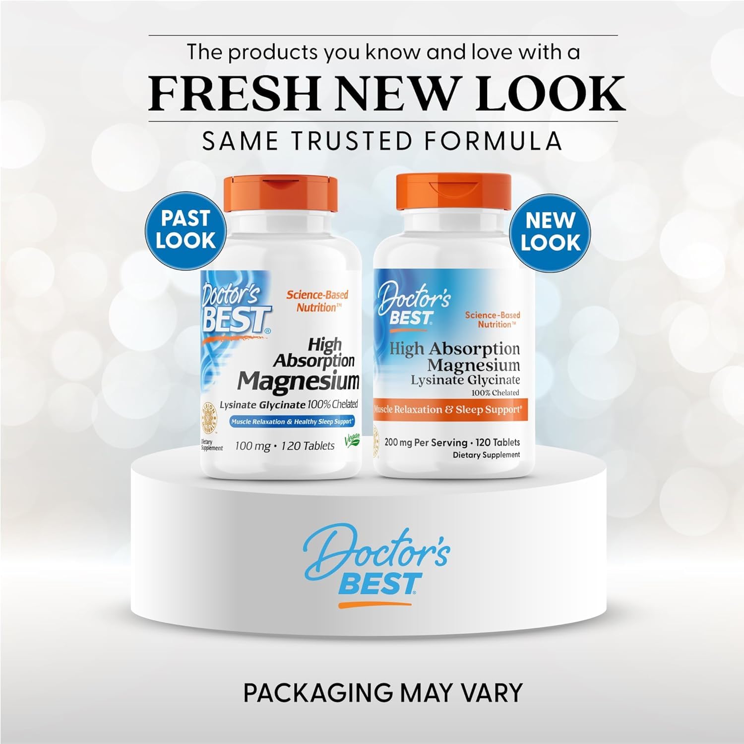 Doctor's Best High Absorption Magnesium Glycinate Lysinate Supplement for Sleep Support - Chelated Magnesium Tablets for Women & Men, 200mg per Serving, Supports Calm & Relaxation, Vegan - 120 Count Doctor's BEST uk supplements