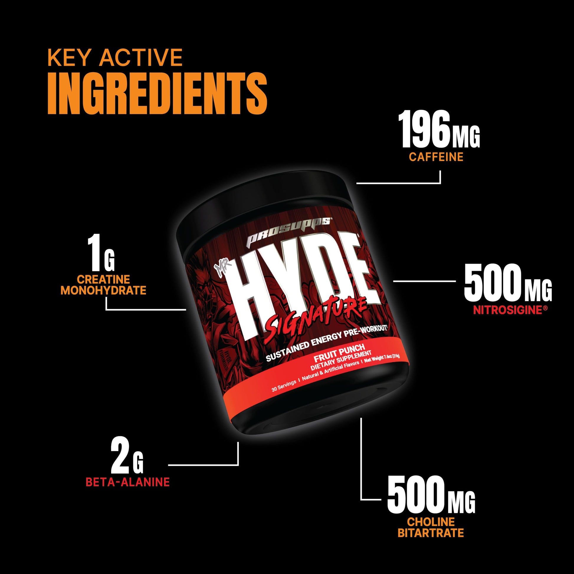PROSUPPS Mr. Hyde Signature Series Pre-Workout Energy Drink – Intense Sustained Energy PROSUPPS uk supplements