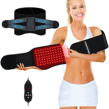 Red Light Therapy Belt, Infrared Light Therapy Device with Partition Control and Remote Control KingPavonini uk supplements