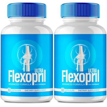 Flexopril Ultra Joint Support Capsules, Official Flexopril Supplement Pills, All-Natural Formula to Fortify Bones and Bolster Flexibility - Maximum Strength, FlexoprilUltra Pills Reviews (2 Pack) IDEAL PERFORMANCE uk supplements