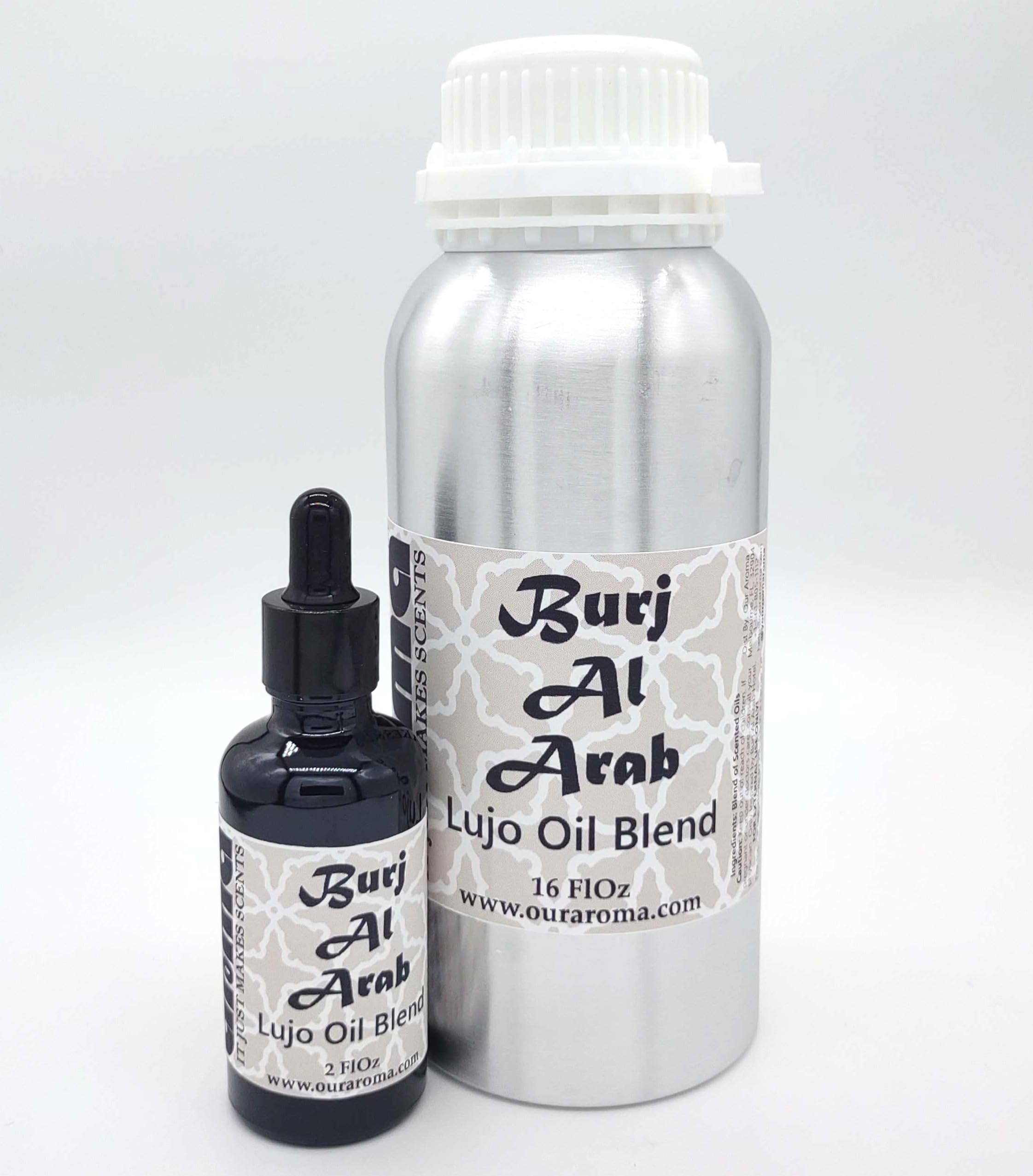 Our Aroma Burj Al Arab Scent Blend Oil - Fragrance Blend Oil - Fresh Citrus Blend - Lujo Collection Oil Our Aroma uk supplements