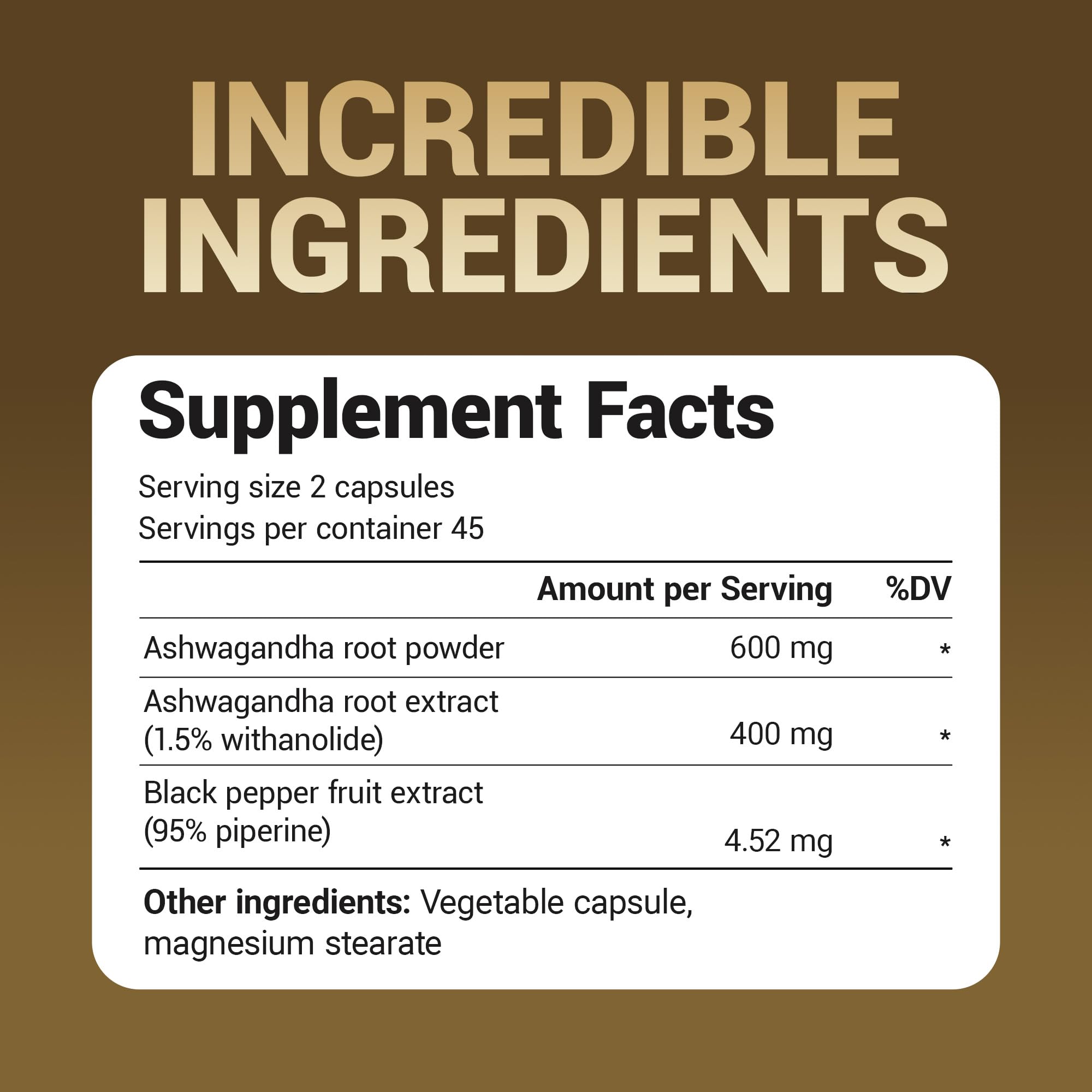 Dr. Berg Ashwagandha Capsules 1000mg - Includes Ashwagandha Root with Black Pepper from Bioperine - Ashwagandha Supplements 90 Capsules Dr. Berg Nutritionals uk supplements