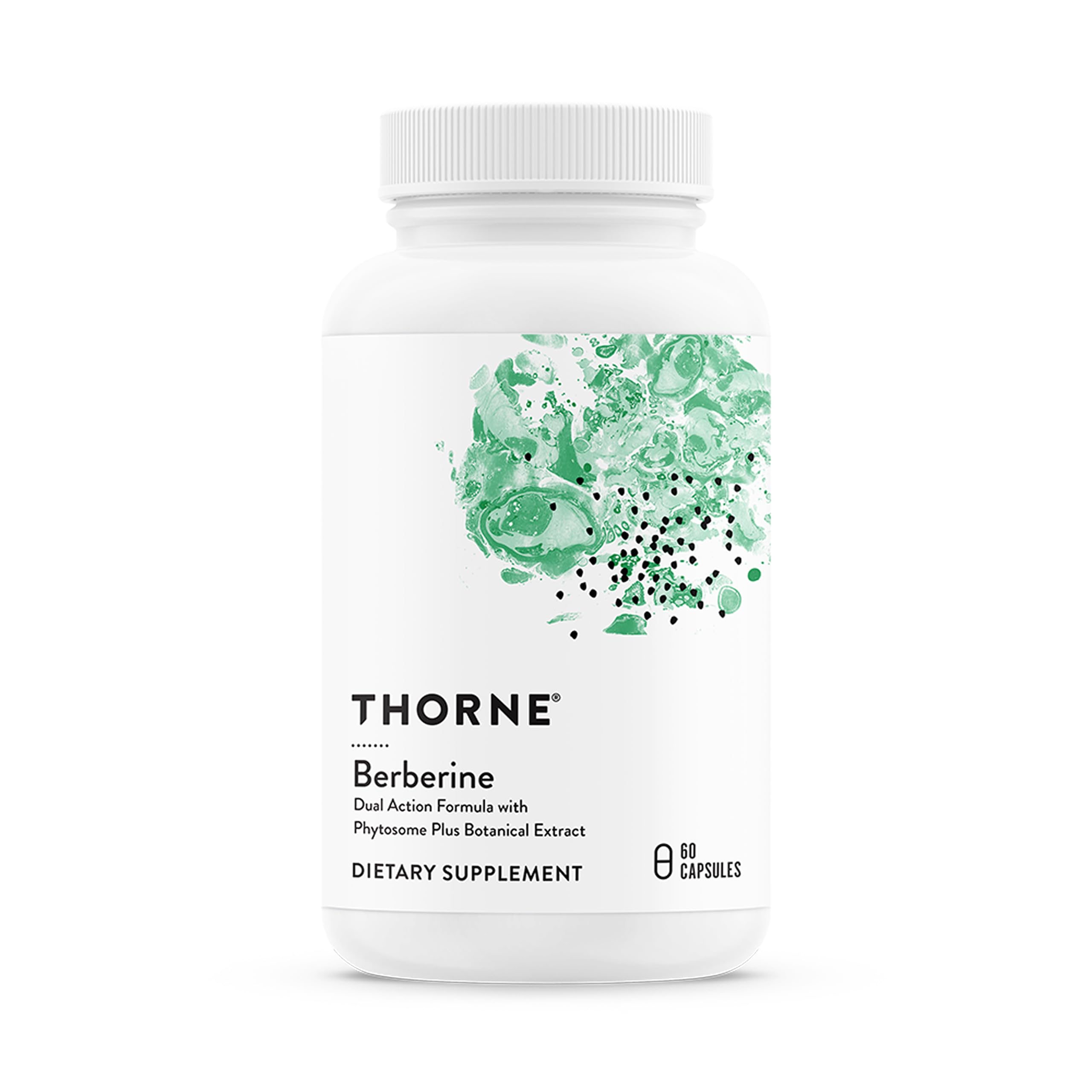 THORNE - Berberine - Dual Action Formula with Phytosome Plus Botanical Extract - Support Heart Health, Immune System, Healthy GI & Cholesterol* - Gluten-Free - 30 Servings THORNE uk supplements