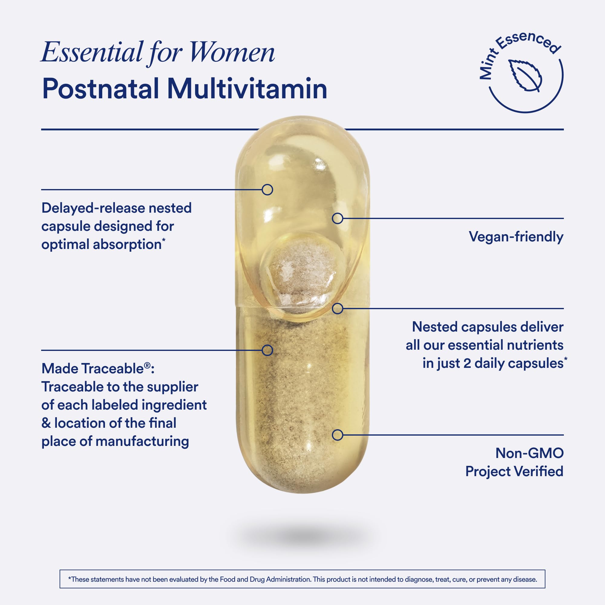 Ritual Postnatal Mom-to-Baby Set, Postpartum Multivitamin and Natal Choline Supplements, Supports Lactation, Immune Function, and Baby's Cognitive Function Ritual uk supplements