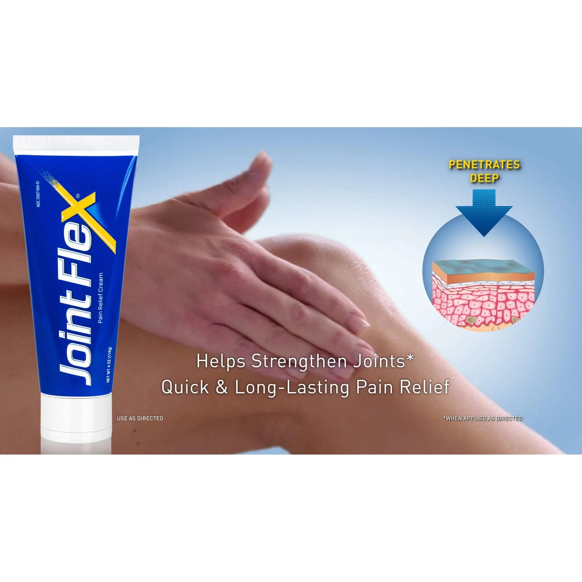 JointFlex Arthritis Pain Relief Cream, 4 oz Per Tube (10 Pack) JointFlex uk supplements