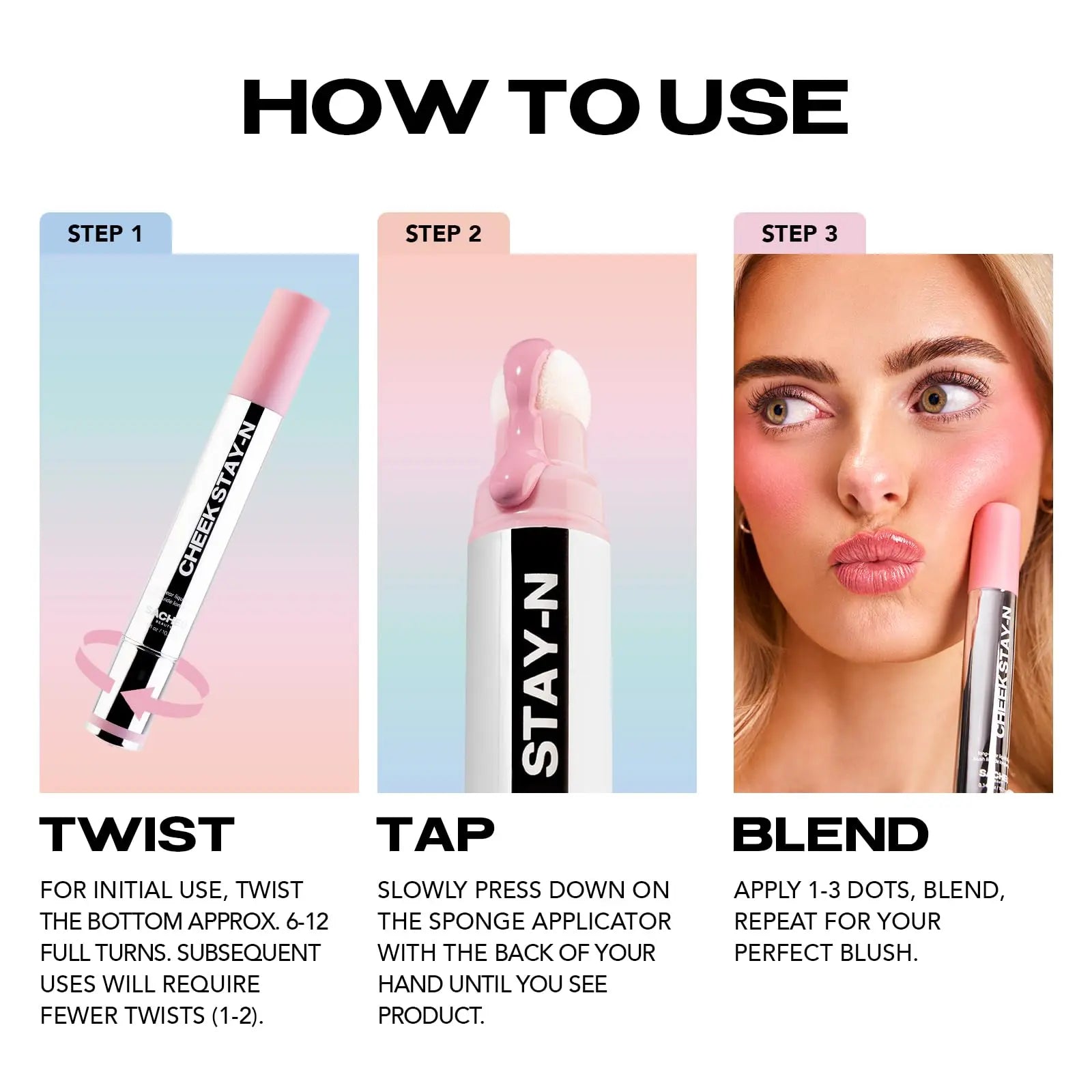 Sacheu Cheek STAY-N Liquid Blush for Cheeks — High Pigment, Buildable, Lightweight Cream Blush for Dewy & Radiant Flushed Cheeks — Long-lasting & Cruelty Free, I'm Guilty Sacheu uk supplements