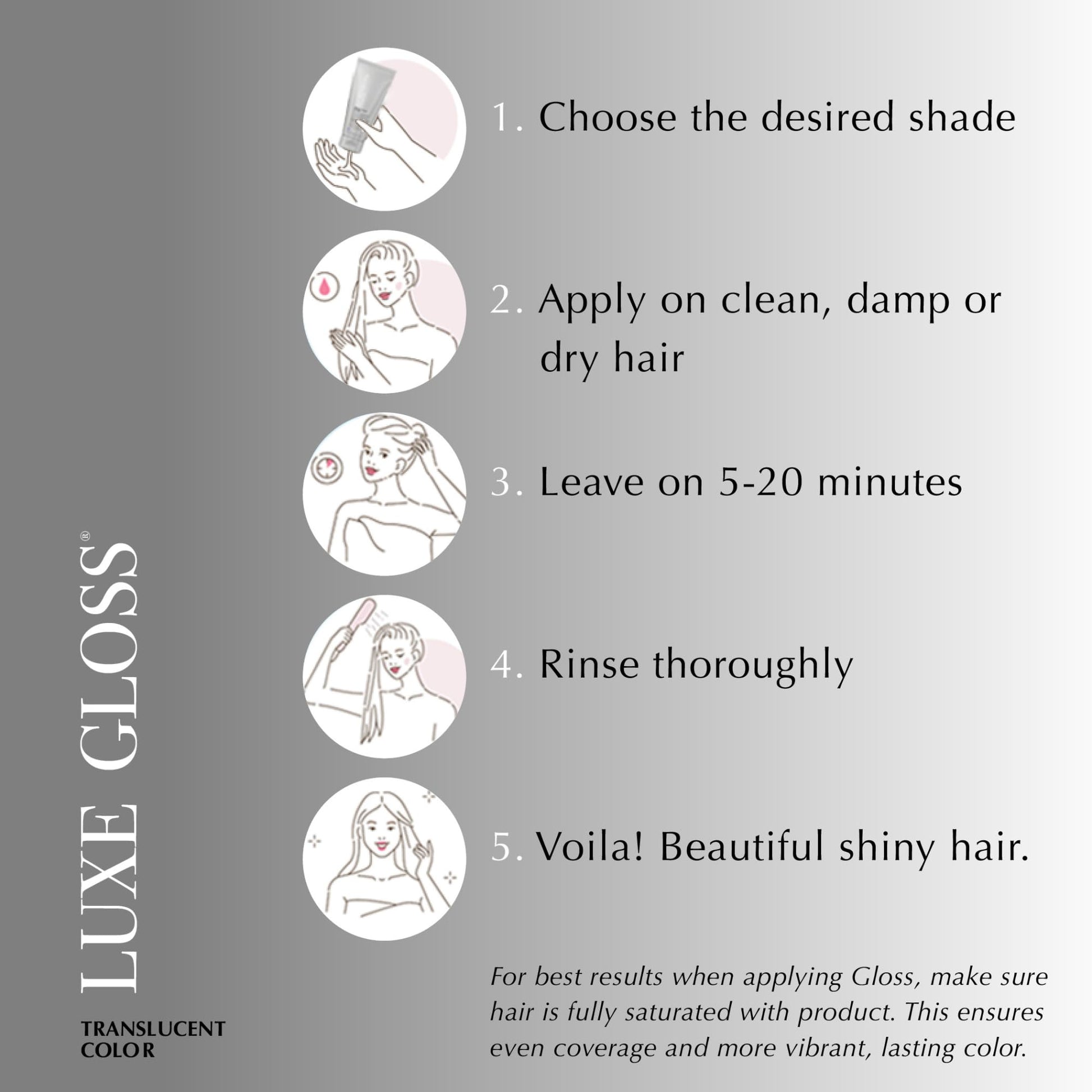 ECRU New York LUXE GLOSS Hair Gloss for Enhanced Color and Glass-Like Shine, Copper Ecru New York uk supplements