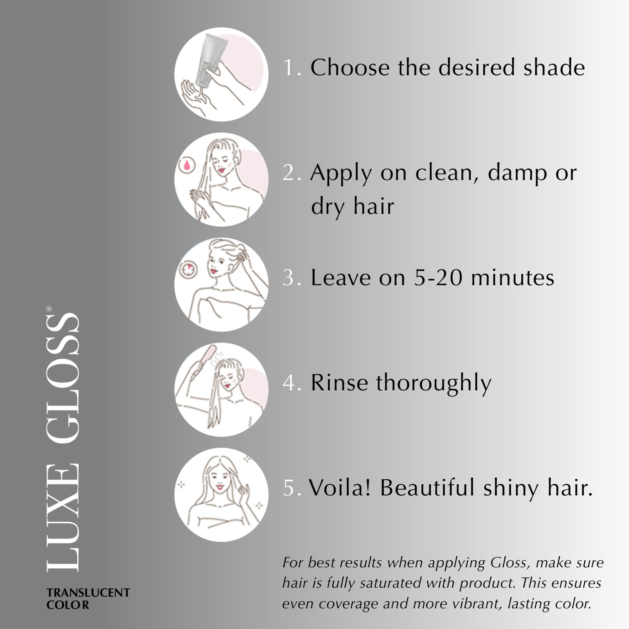 ECRU New York LUXE GLOSS Hair Gloss for Enhanced Color and Glass-Like Shine, Copper Ecru New York uk supplements