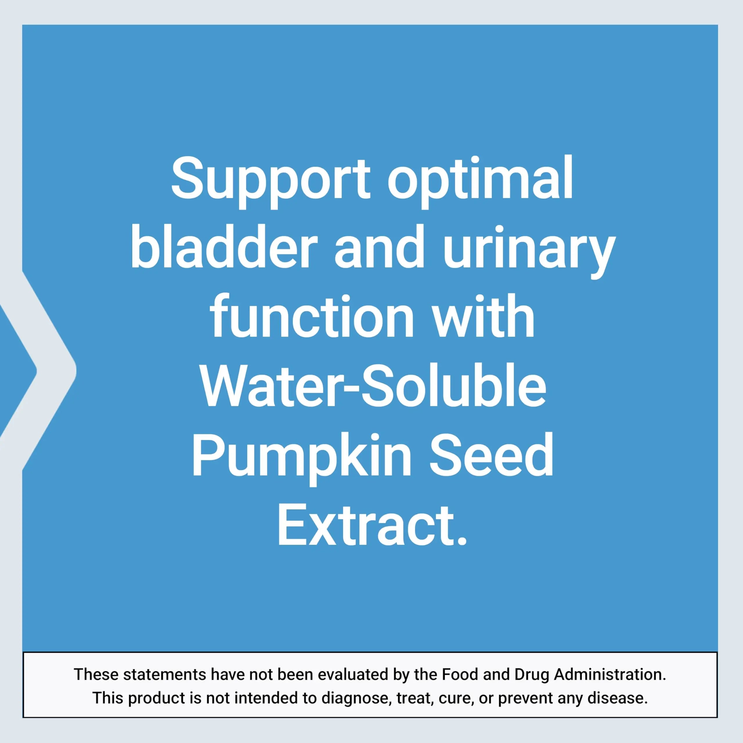 Life Extension Water-Soluble Pumpkin Seed Extract, Promotes Prostate & Urinary Tract Health, Bladder Health Support, Men, Women, Gluten-Free, Non-GMO, Vegetarian, 60 Capsules Life Extension uk supplements