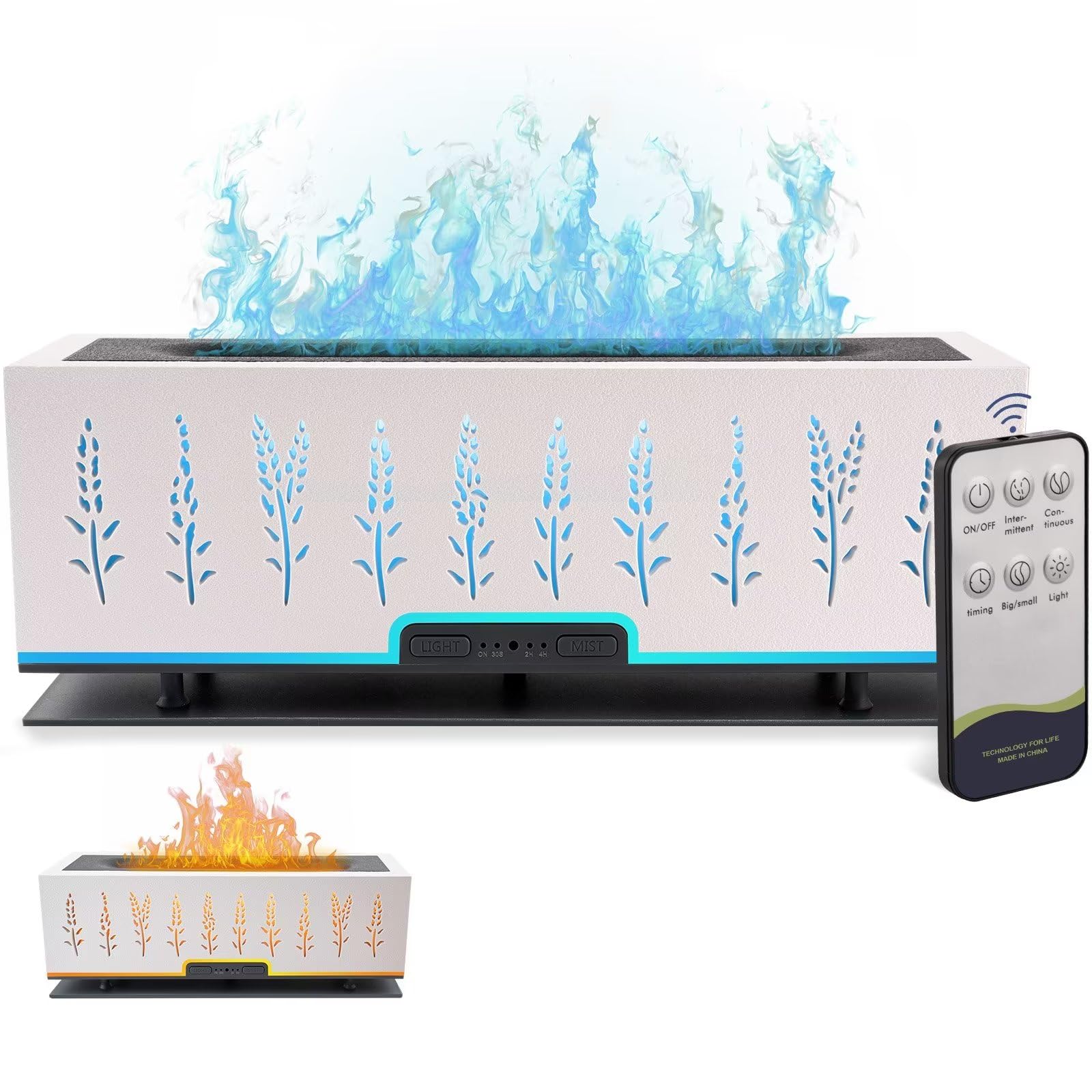 WENPHONE Flame Air Aroma Diffuser Humidifier, Essential Oil Diffuser, 200ml Aromatherapy Diffuser WENPHONE uk supplements