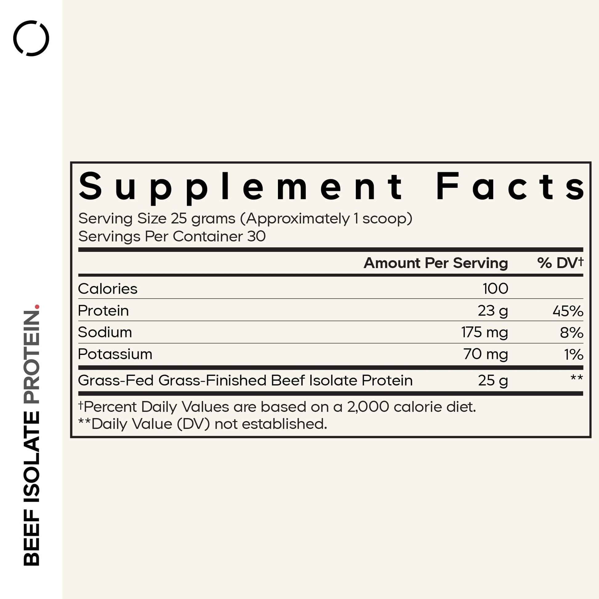 Codeage Grass-Fed Beef Isolate Protein Powder Supplement - 20 Amino Acids, Collagen-Rich - Athletes & Sports - Unflavored Carnivore Protein Supplement, BCAA & EAA - Gluten-Free - 26.45 oz Codeage uk supplements