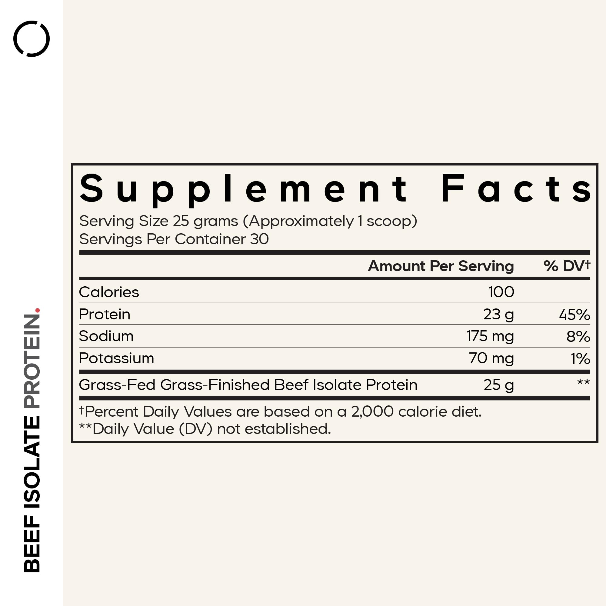 Codeage Grass-Fed Beef Isolate Protein Powder Supplement - 20 Amino Acids, Collagen-Rich - Athletes & Sports - Unflavored Carnivore Protein Supplement, BCAA & EAA - Gluten-Free - 26.45 oz Codeage uk supplements