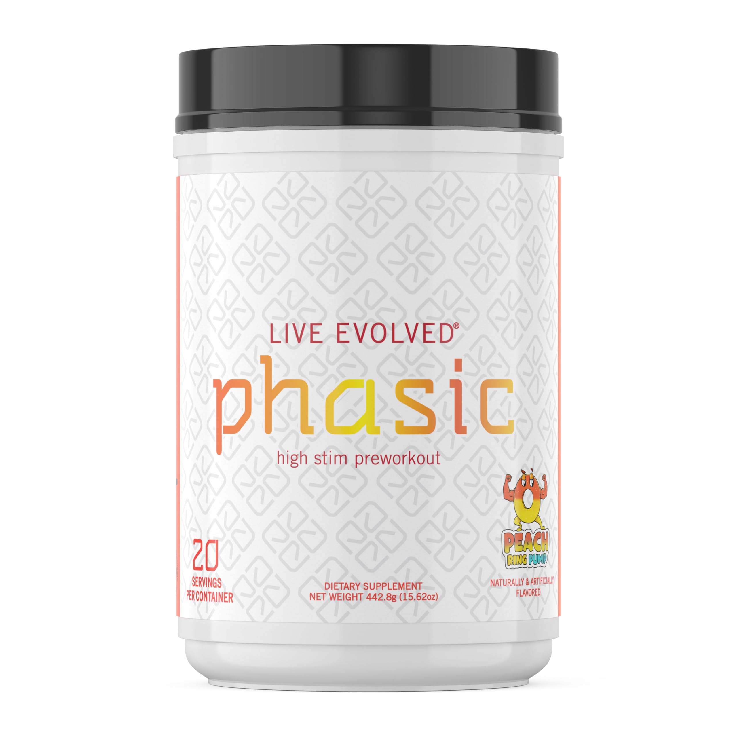 Live Evolved Phasic - High Stim Pre Workout for Men & Women - Energy | Pump | Nootropics Live Evolved uk supplements