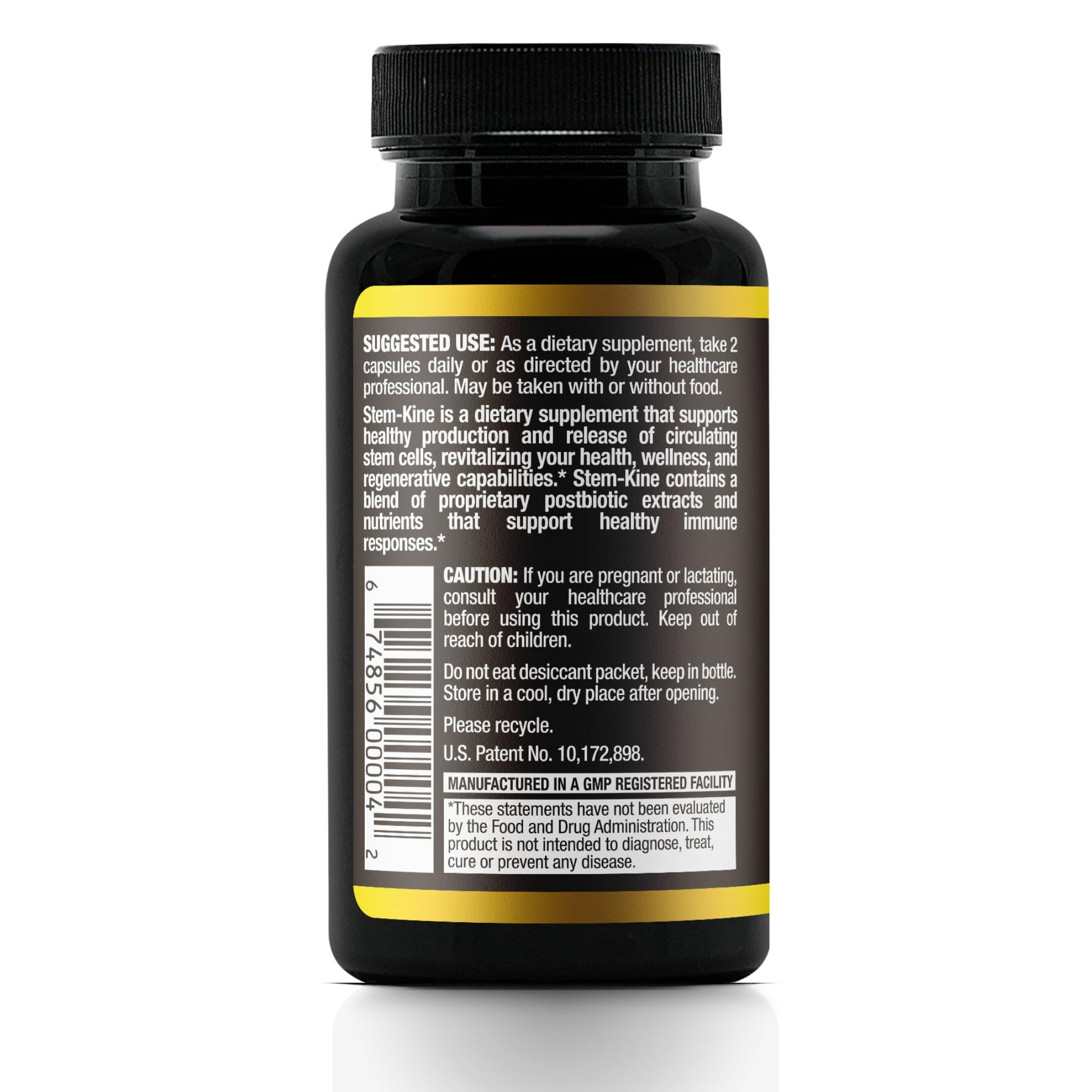 Aidan Products Stem-Kine Stem Cell Supplements, Clinically Proven to Increase Circulating Stem Cells, Pack of 2, Promoting Healing and Anti-Aging, 2 Pack of 60 Capsules Each Aidan Products uk supplements