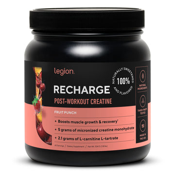Legion Recharge Post Workout Supplement - All Natural Muscle Builder & Recovery Drink Legion uk supplements