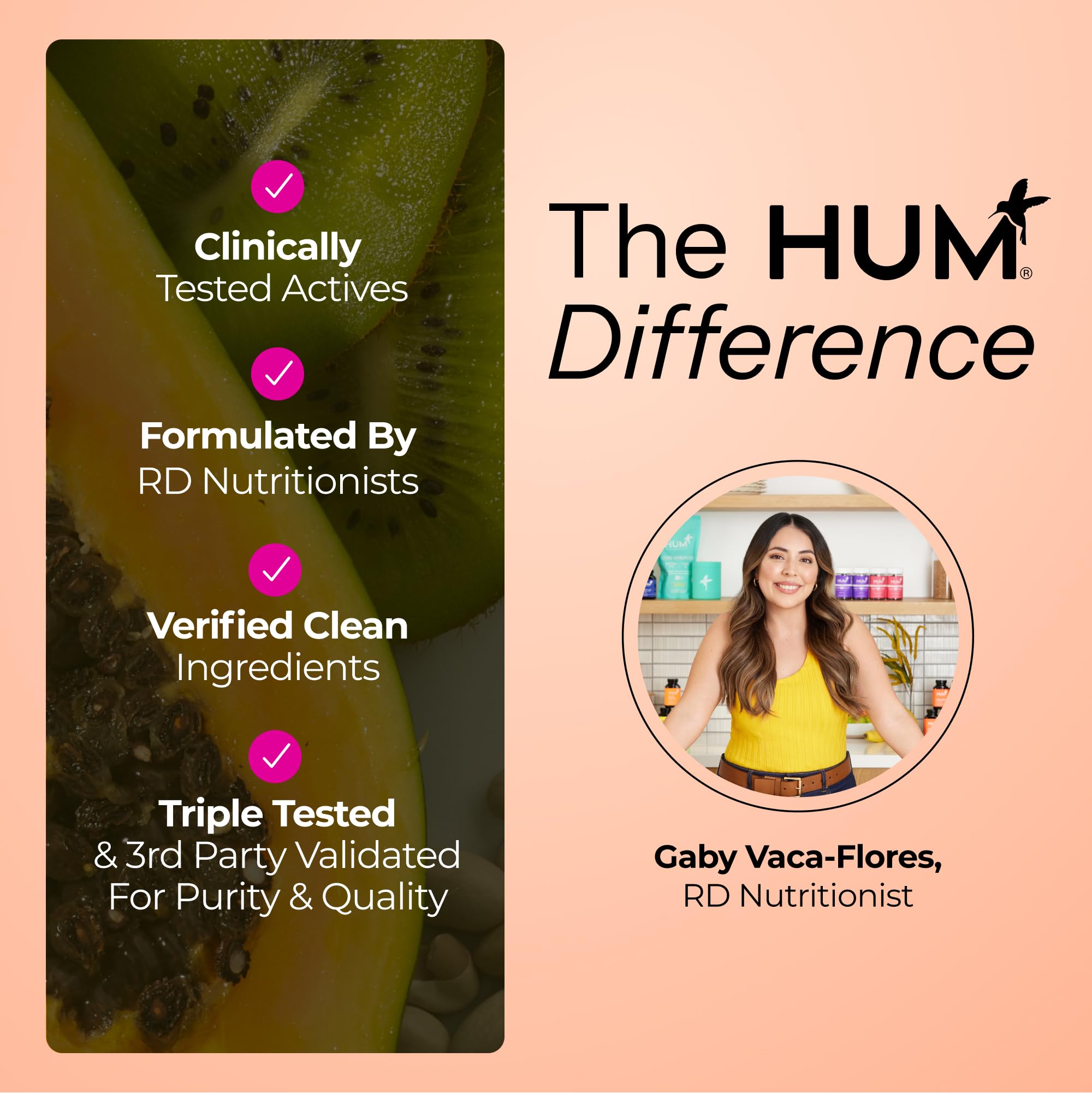 HUM Base Control Multivitamin for Women with Vitamin C, Iron, Biotin, Zinc, B Complex, Daily Women's Multivitamin, 22 Essential Vitamins & Minerals HUM uk supplements