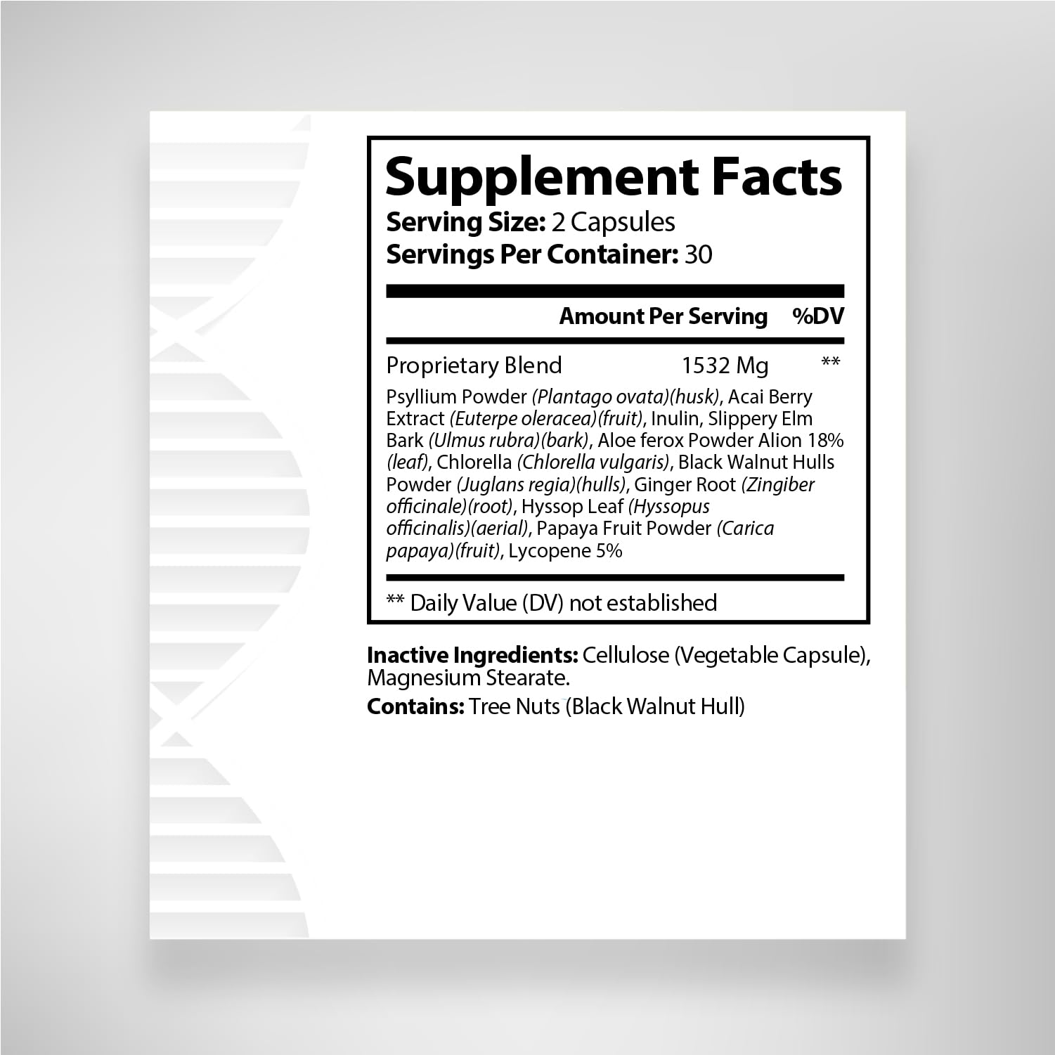 Biogenique Acai Berry Extract & Psyllium Powder, Energy Boost, Free Radical Scavenger Biogenique uk supplements