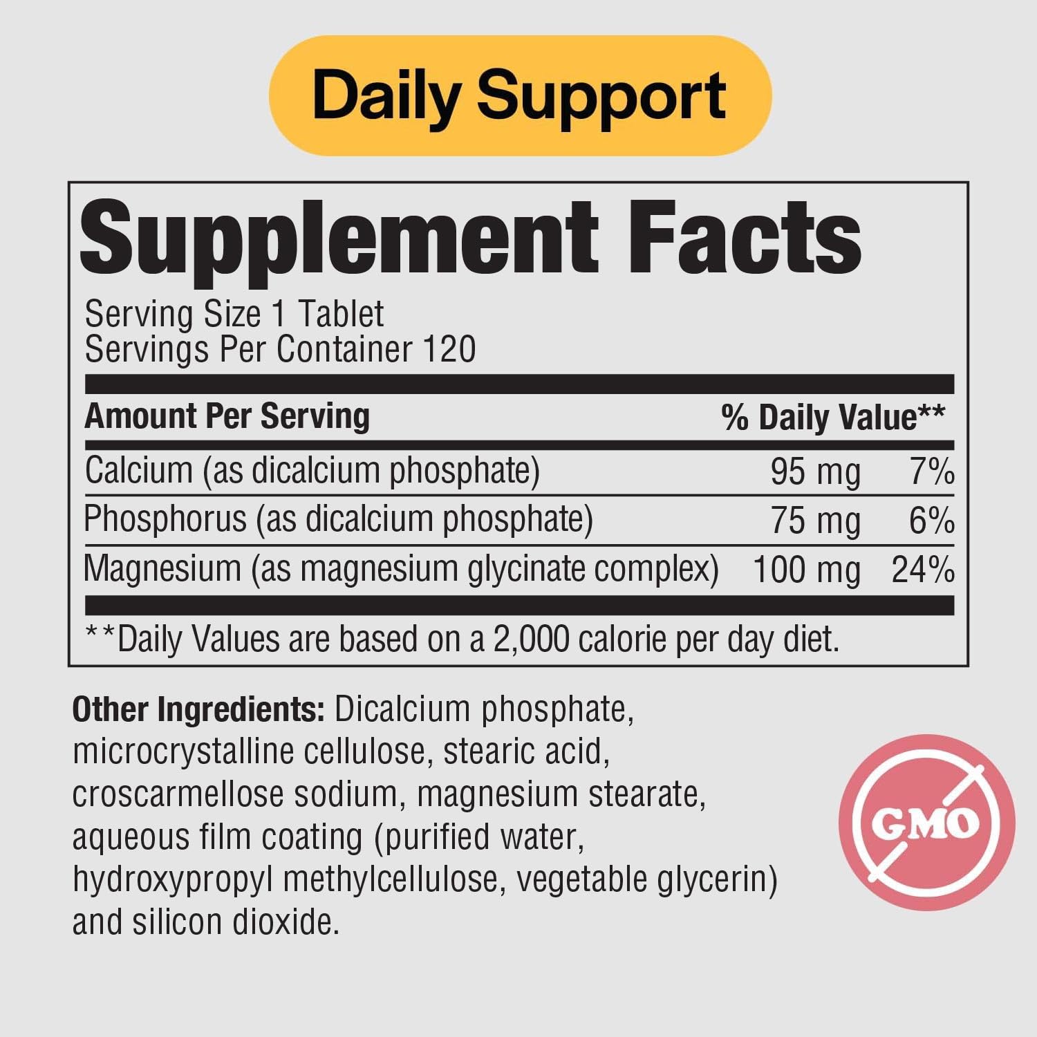 PureFormulas Magnesium Glycinate 100 mg Daily Support for Stress, Nerves, Sleep, Muscles, Metabolism Pure Magnesium Glycinate Supplement for Women and Men Magnesio Non-GMO 120 Tablets PureFormulas uk supplements