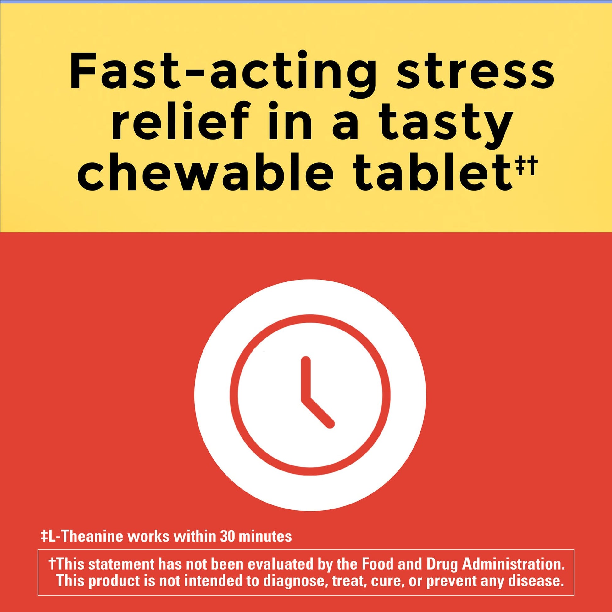 Nature Made Chewable L Theanine 200mg, L-Theanine Supplement for Stress Relief Nature Made uk supplements