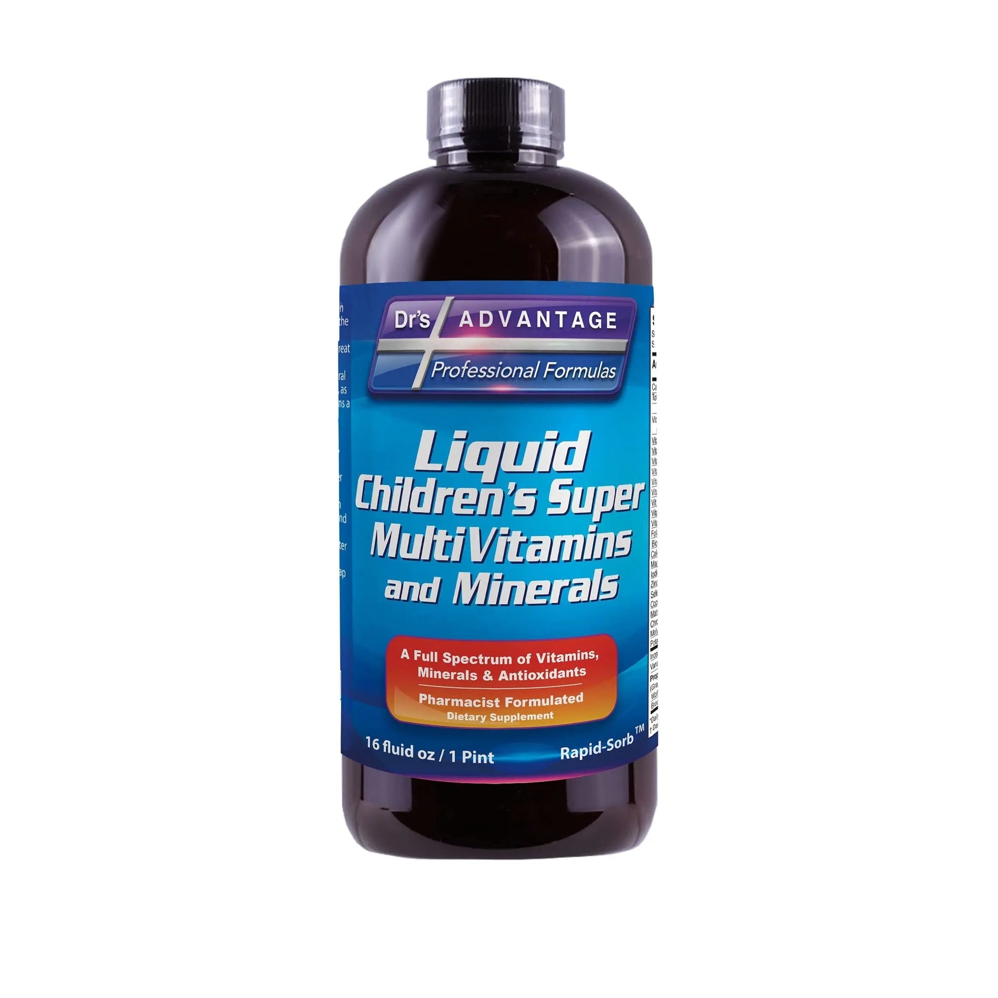 Dr's Advantage DA862 Liquid Children's Multivitamin and Minerals, 16 oz. Dr's Advantage uk supplements