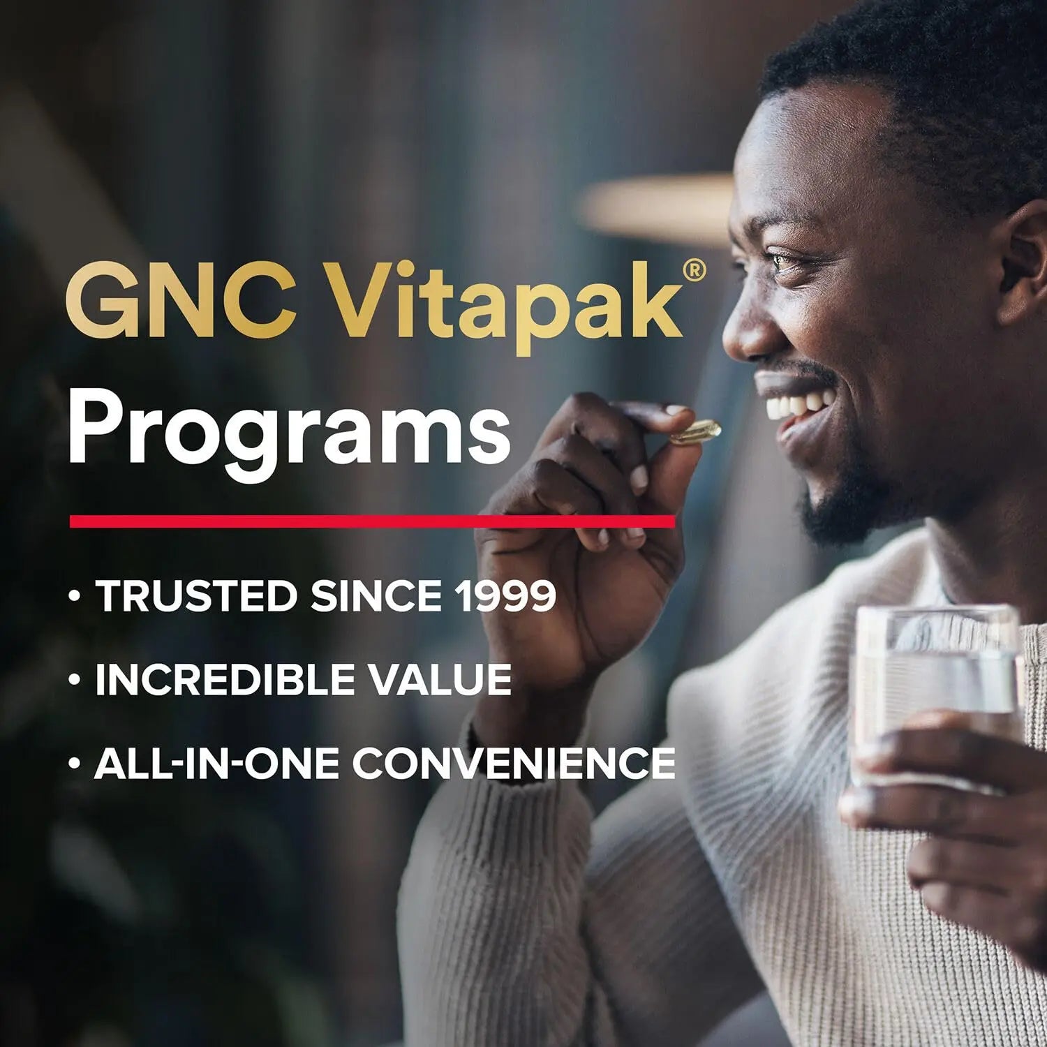 GNC Mega Men Performance and Vitality Vitapak Program, Convenient Complete Nutrition, 5 Products in 1 Packet, Circulation GNC uk supplements
