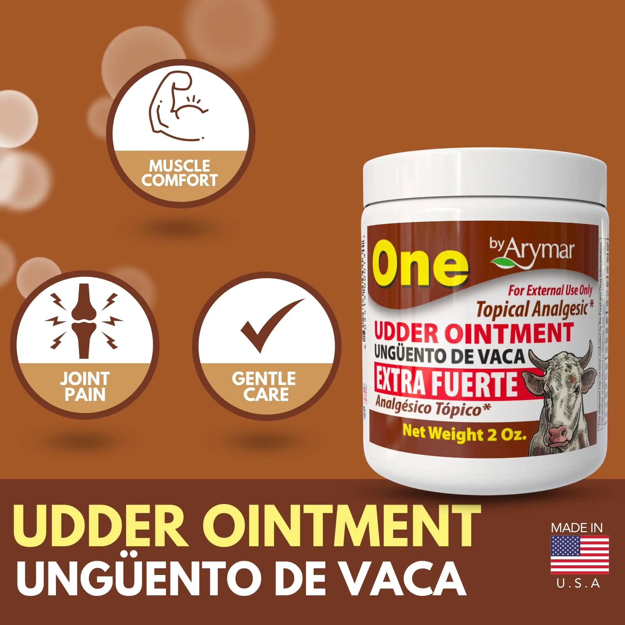 Arymar Udder Ointment: Intensive Soothing Cream for Muscle and Joint Comfort, Topical Balm for Tired Muscles and Skin manteinence, Traditional Formula, 2.6 oz Arymar uk supplements