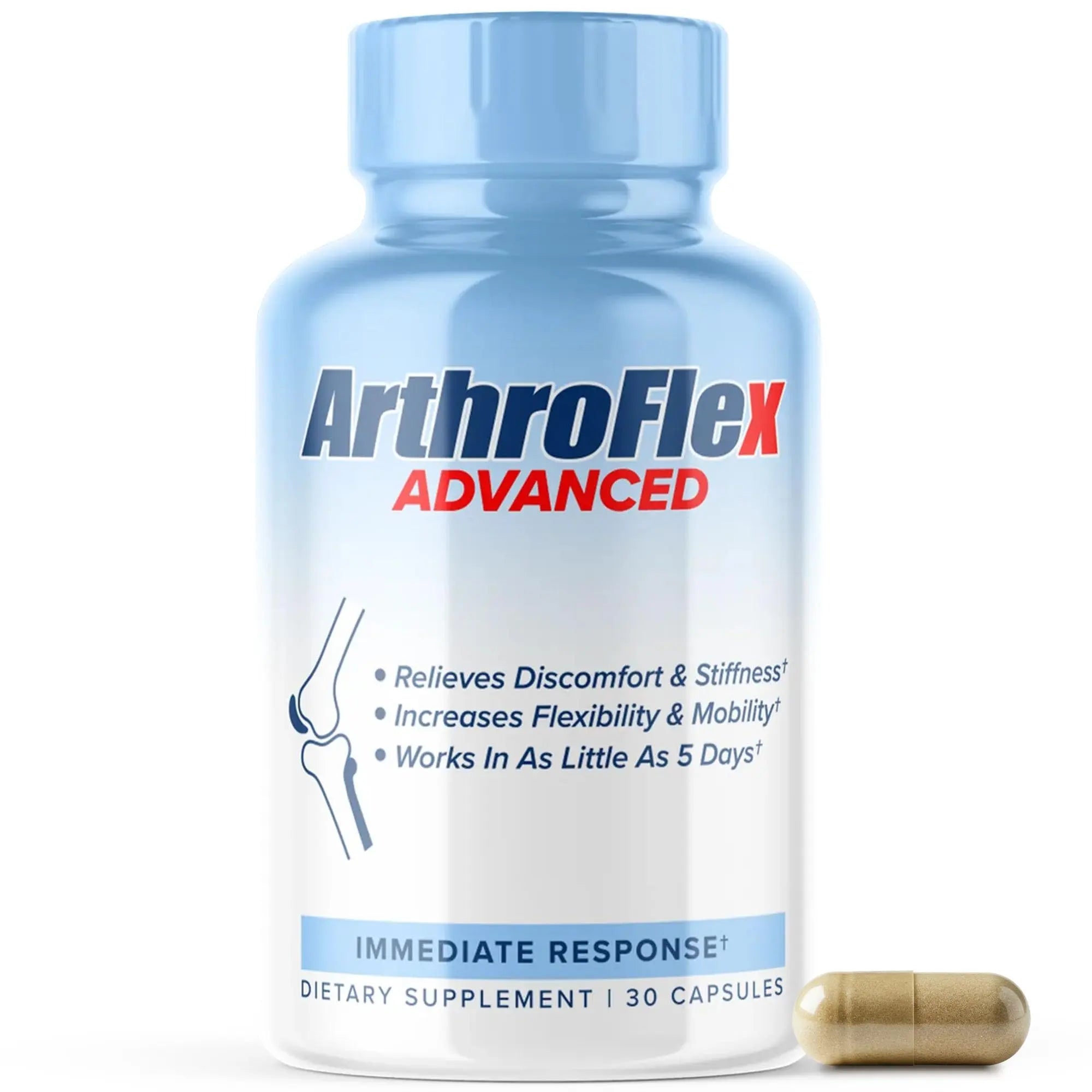 MAXLIFE NATURALS ArthroFlex Advanced Joint Health Supplement – 30 Capsules - Vital Joint Supplements for Women and Men, Type II Collagen Cartilage Supplement, Made in USA Health Care Supplements MAXLIFE NATURALS uk supplements
