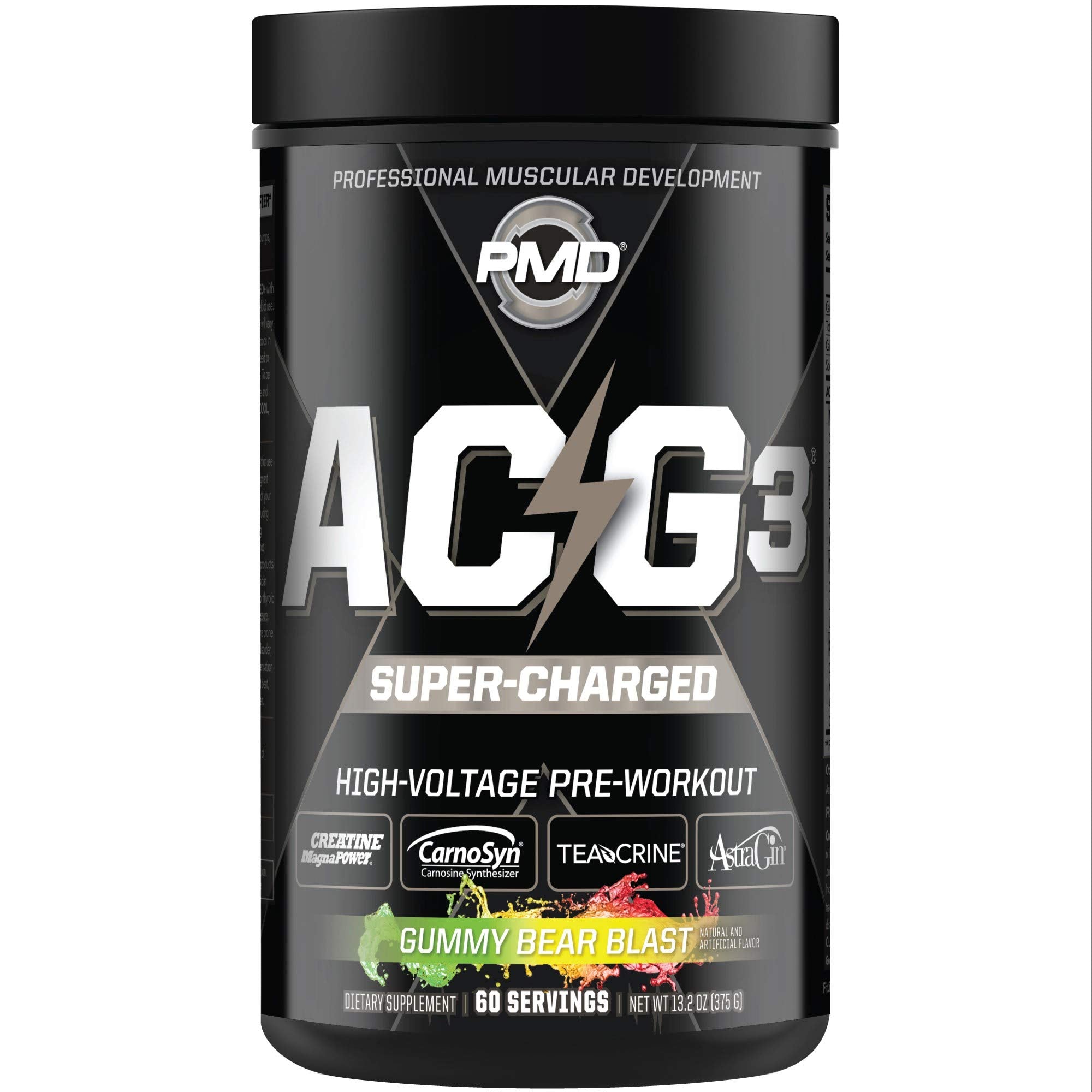 PMD Sports ACG3 Supercharged - Pre Workout - Powerful Strength, High Energy, Maximize PMD uk supplements
