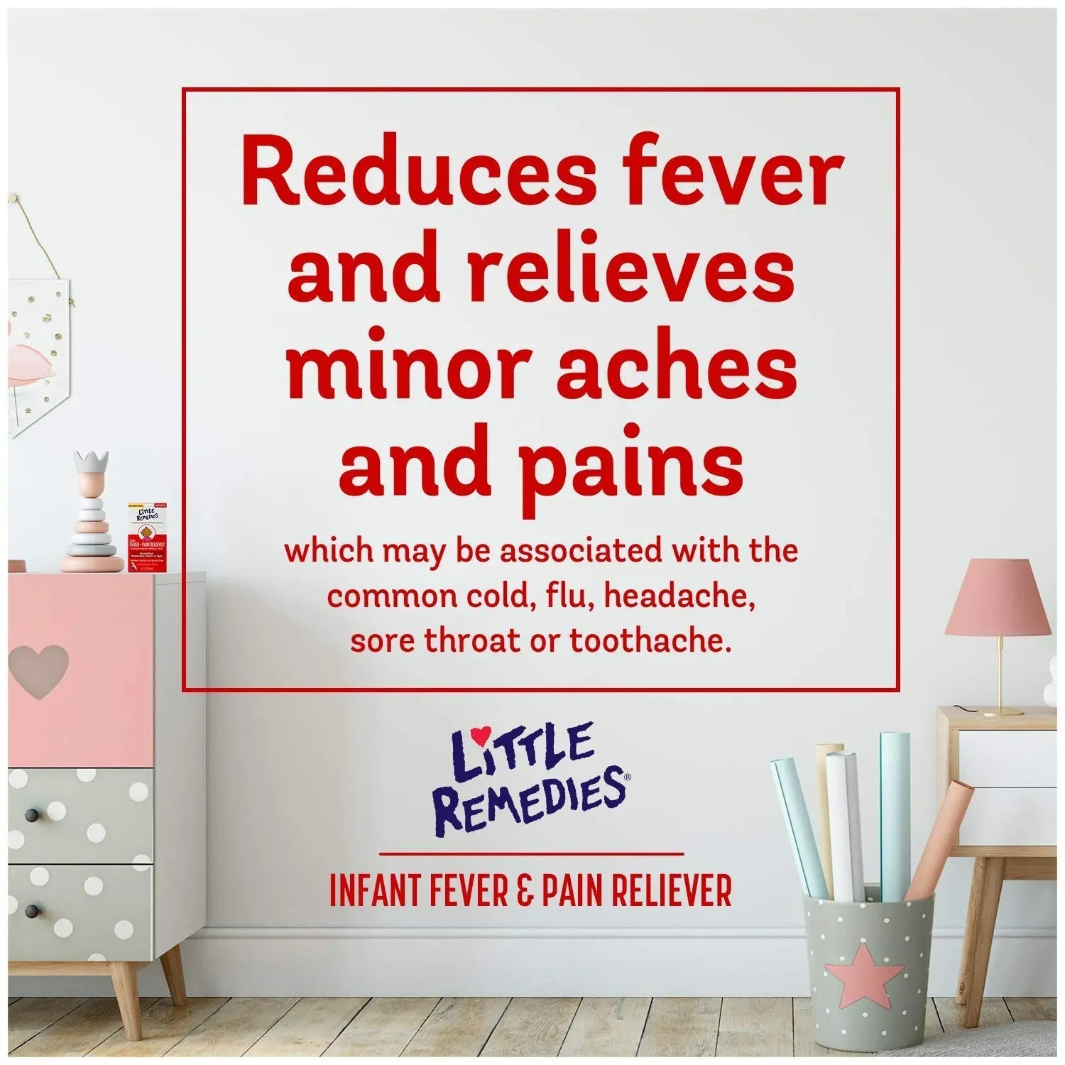 Little Remedies Infant Fever & Pain Reliever with Acetaminophen, Baby Medicine with No Artificial Sweeteners, Flavors or Dyes, Natural Berry Flavor, 2 Fl Oz, Pack of 2 Little Remedies uk supplements