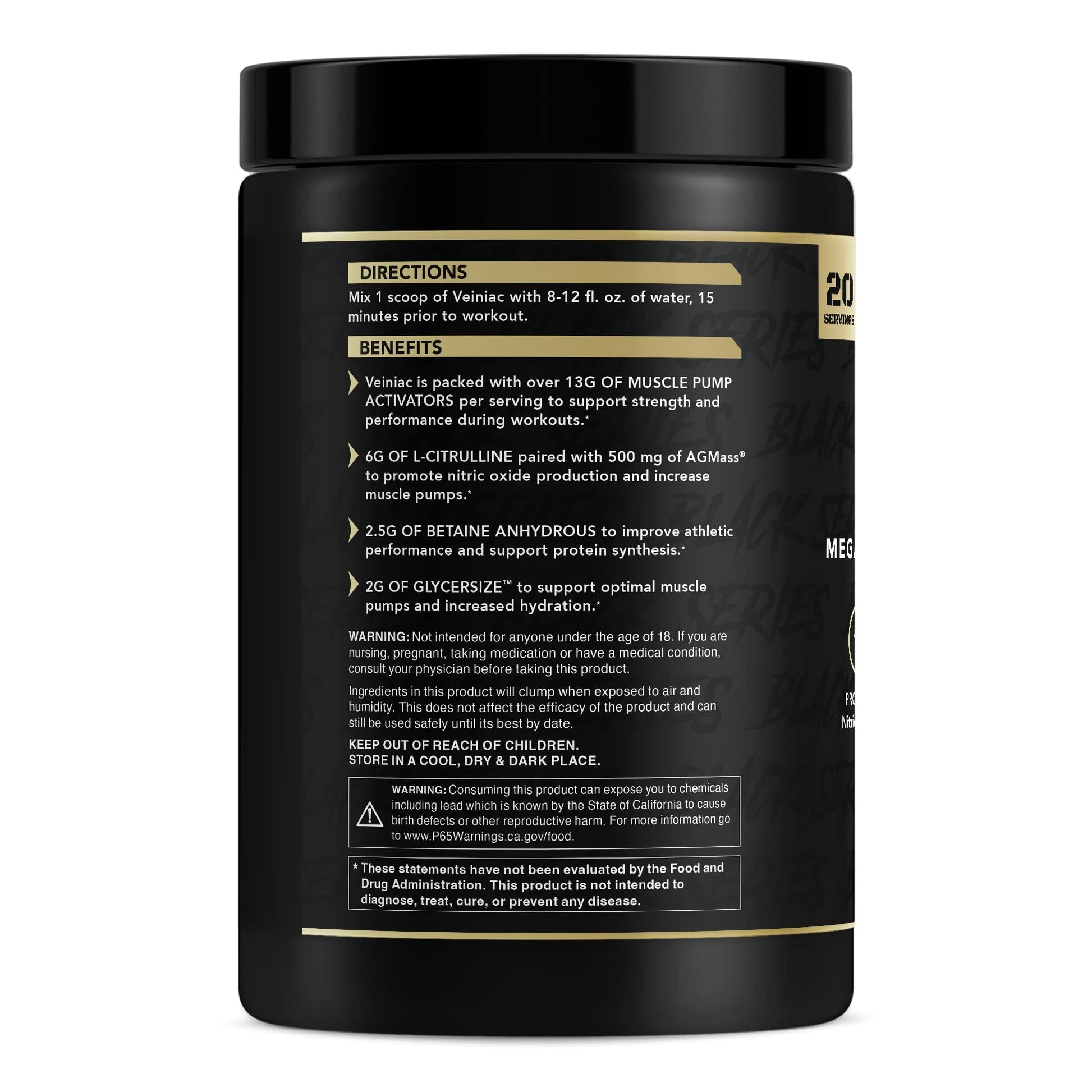 Anabolic Warfare Veiniac Muscle Pump Activator Supplement Stimulant Free Pre-Workout Anabolic Warfare uk supplements