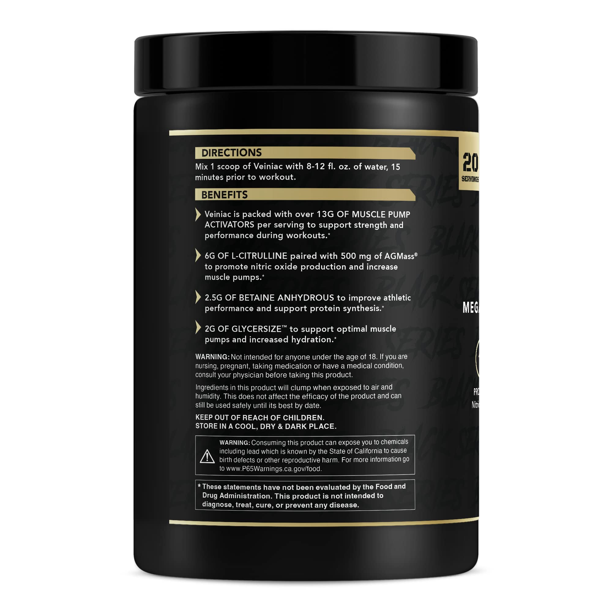 Anabolic Warfare Veiniac Muscle Pump Activator Supplement Stimulant Free Pre-Workout Anabolic Warfare uk supplements