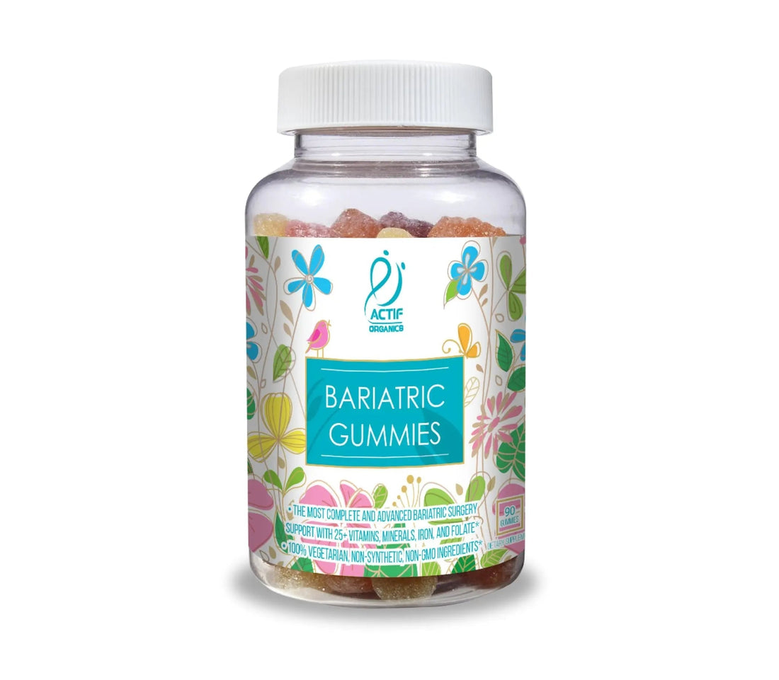 ACTIF Organic Bariatric Gummies with 25+ Organic Vitamins and Minerals for Bariatric Surgery, Advanced Formula ACTIF uk supplements