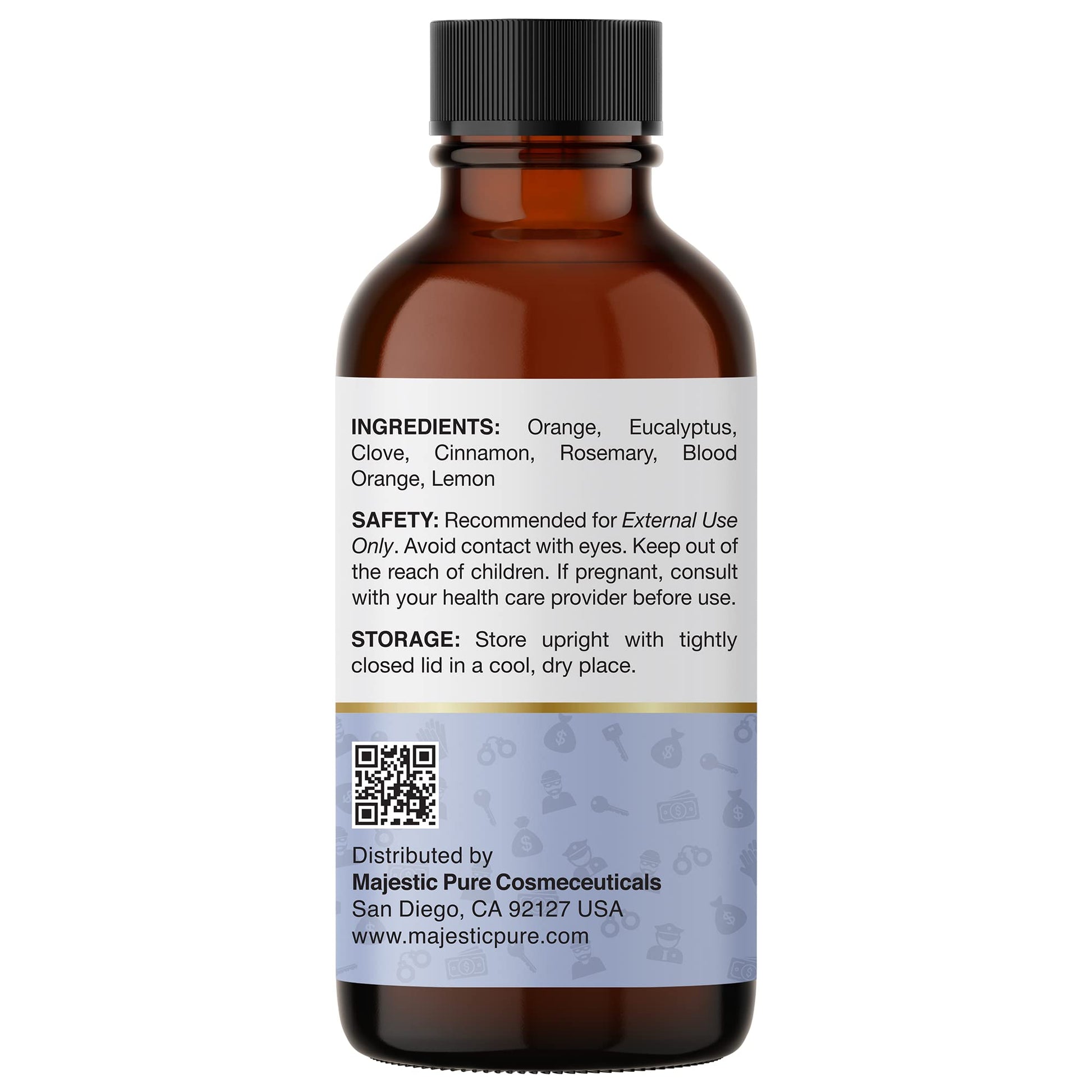 Majestic Pure Thieves Essential Oil Blend | 100% Pure Premium Oil for Uplifting Mood, DIY Products MAJESTIC PURE uk supplements
