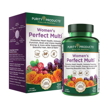 Purity Products Women’s Perfect Multi Balanced Multivitamin - Supports Urinary Tract Health, Immune, Bone + Muscle, Hair, Skin, Nails Purity Products uk supplements