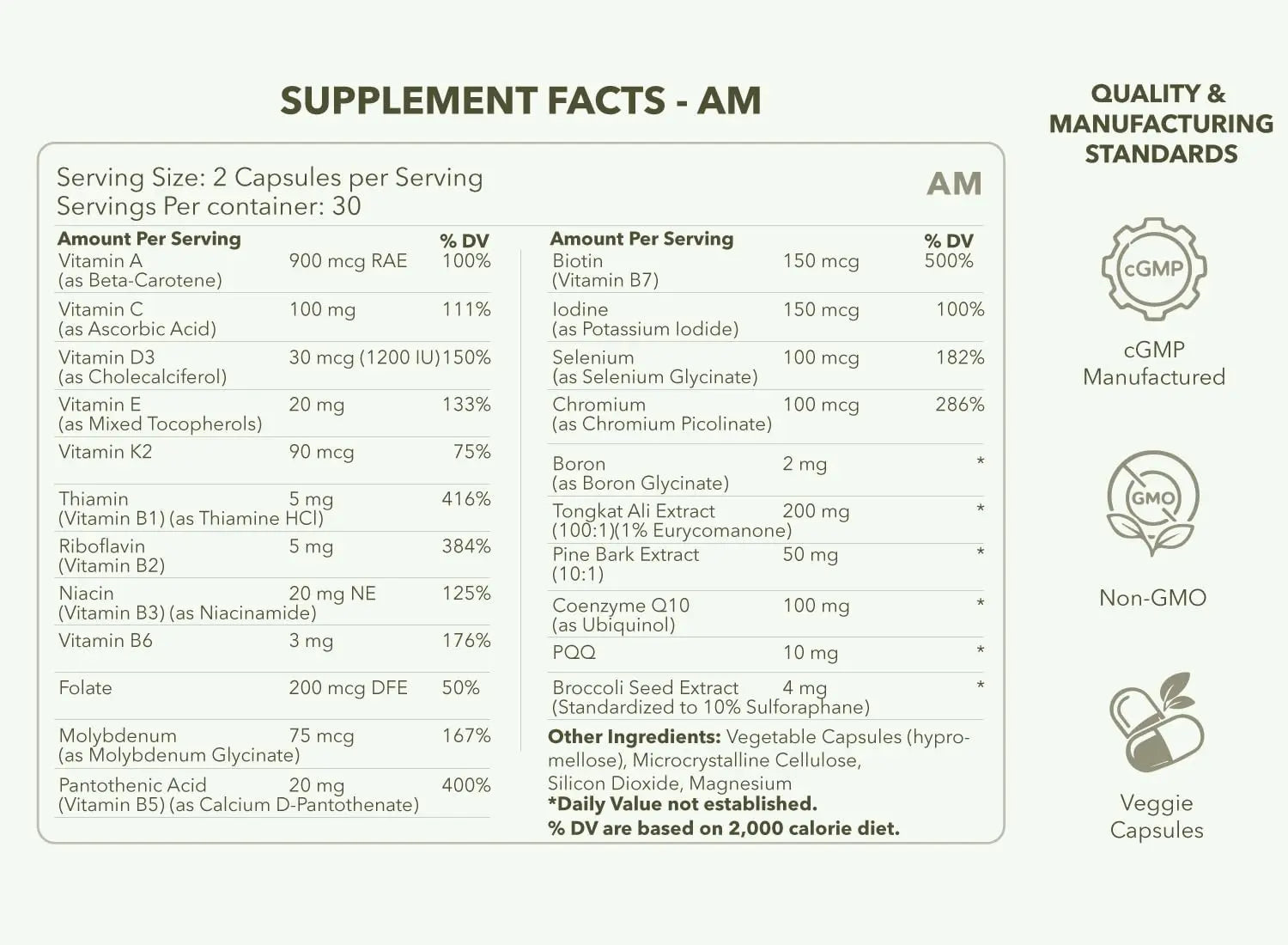 CASIDOR - Dominus MULTIVITAMINS for Men + Performance Formula | AM + PM | – 30 Days Serving | Energy, Performance, Recovery & Sleep CASIDOR uk supplements