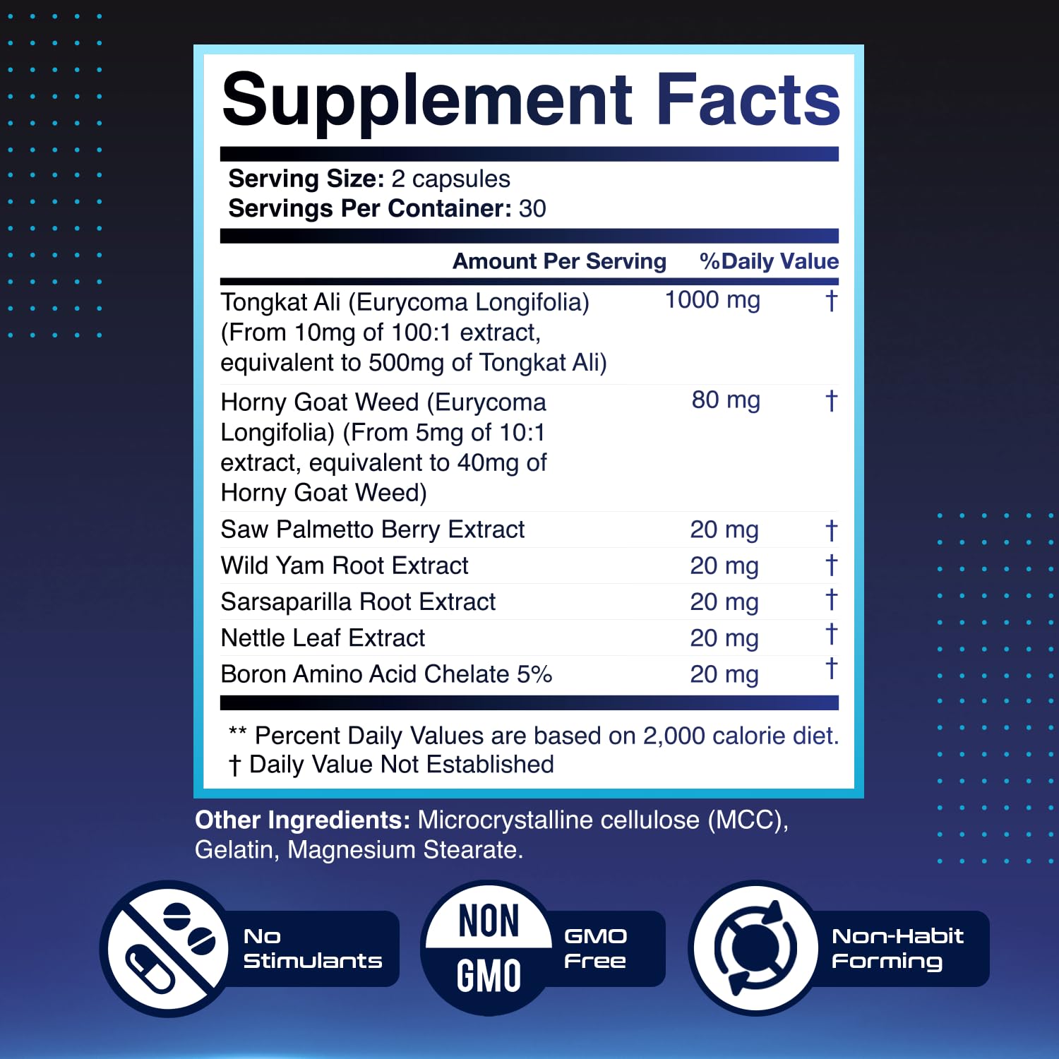 HeroUP - Natural Wellness Supplement with Plant-Based Ingredients – Non-GMO, Stimulant-Free | Made in the USA, GMP-Certified | 60 Capsules, 6 Month Suppy Nature’s NutriWave uk supplements