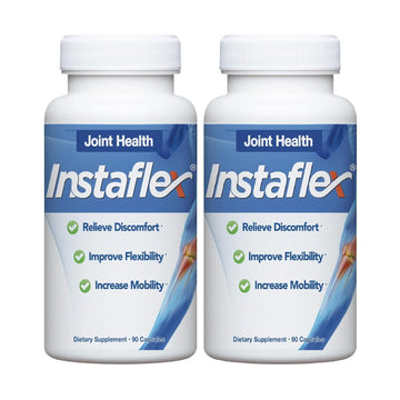 Instaflex Joint Support Supplement for Men and Women - Glucosamine, MSM, White Willow, Turmeric, Ginger, Cayenne, Hyaluronic Acid - 180 Capsules Instaflex uk supplements