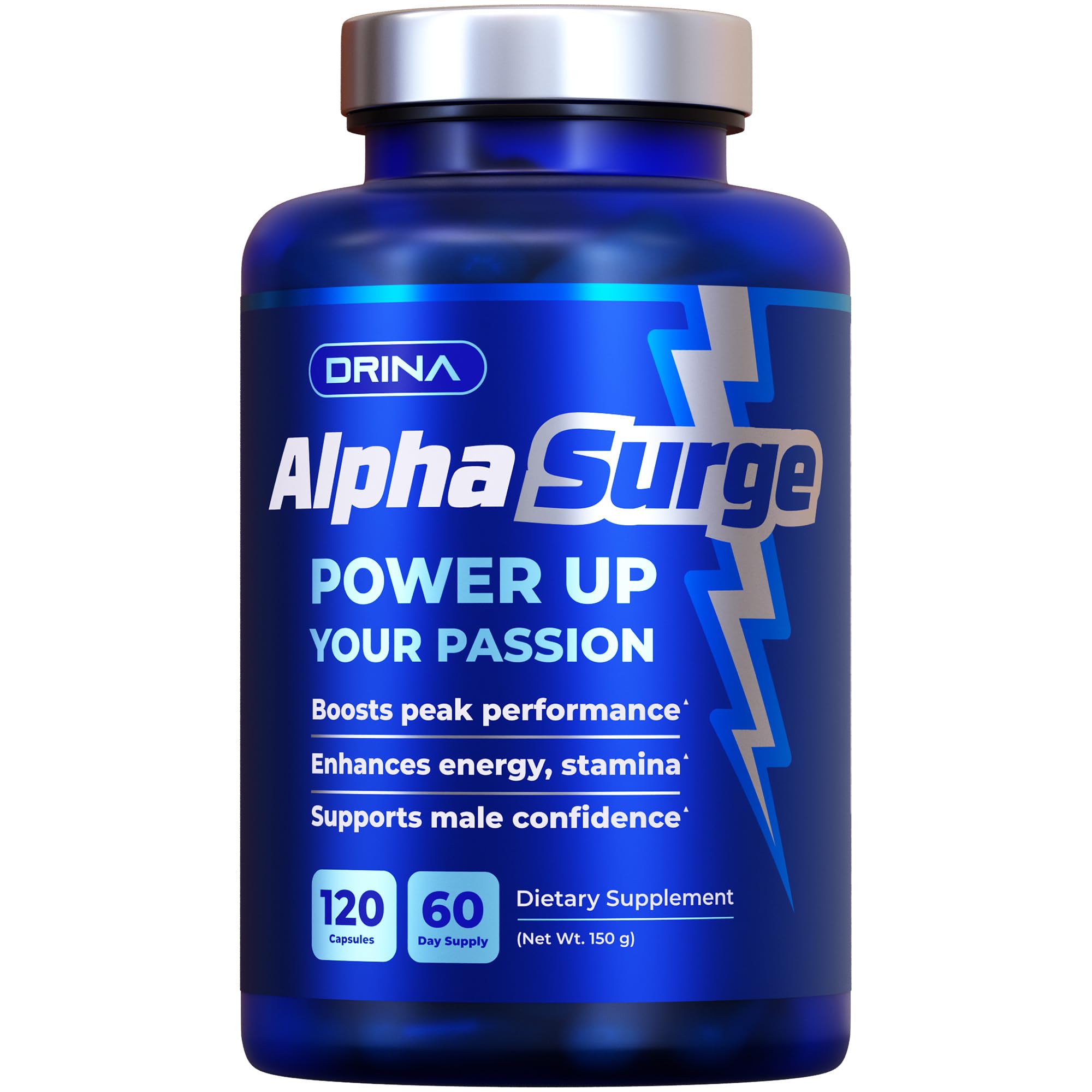 Pills for Men Fast Acting - Male Enhancing Supplement Testosterone Booster - Blood Flow, Libido, Size, Girth, Hardness, Stamina, Enlargement, Growth - Natural Performance Enhancer - 2 Month Supply DRINA uk supplements