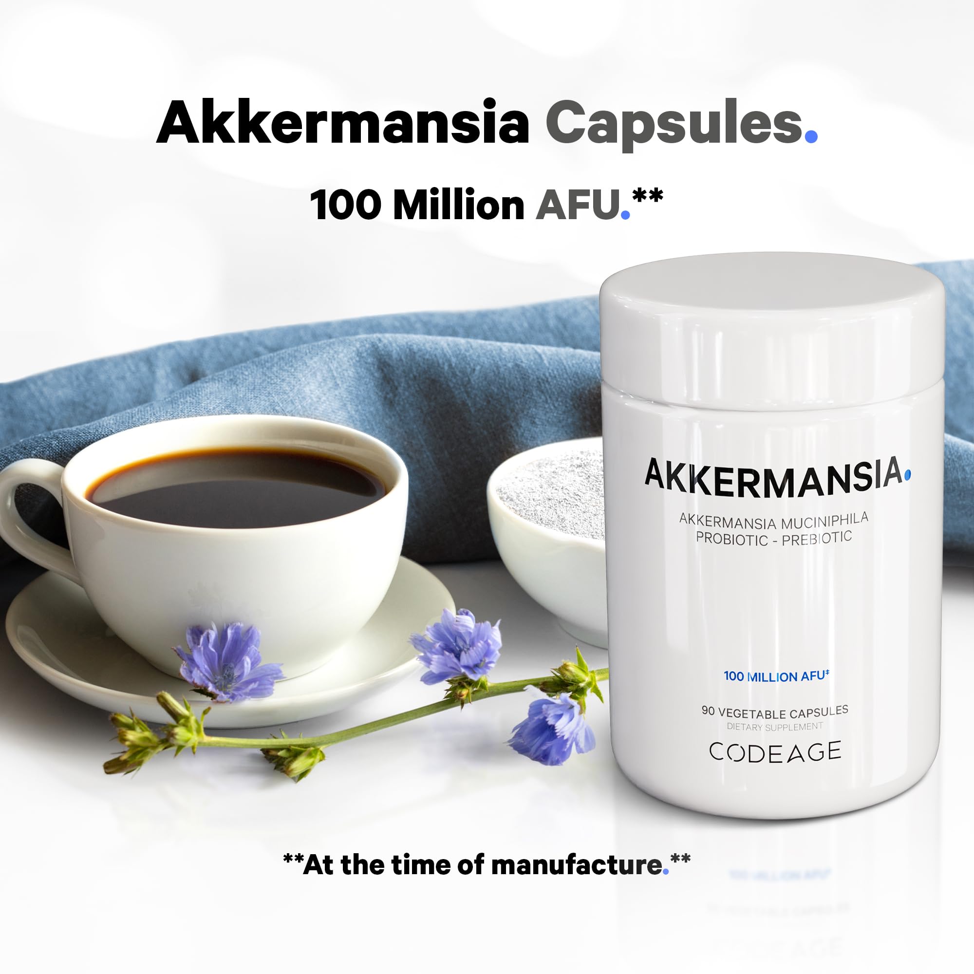 Codeage Akkermansia Muciniphila Probiotic Supplement - 3-Month Supply of Akkermansia Codeage uk supplements