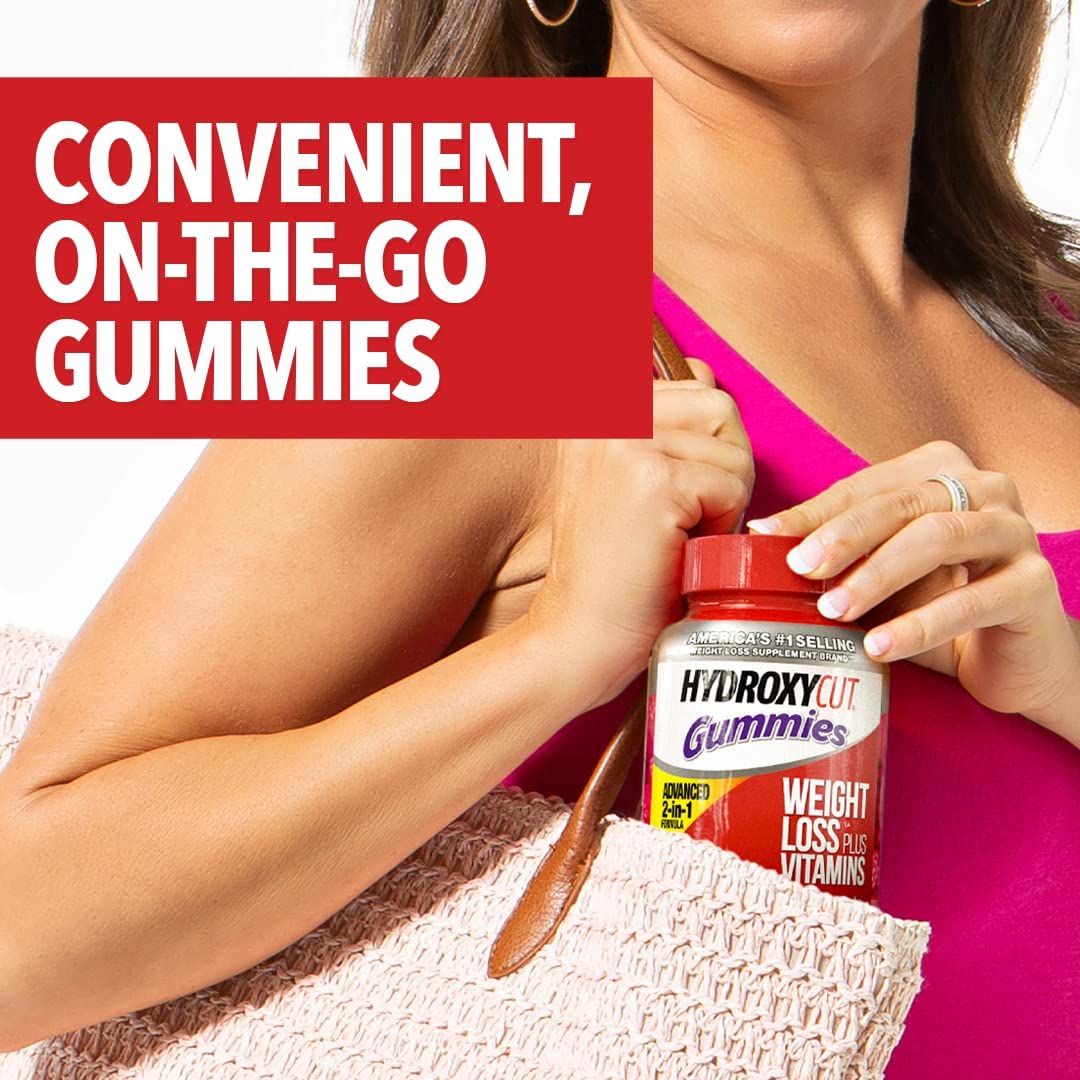Hydroxycut Caffeine-Free Gummy for Women & Men | 15 Essential Vitamins & Minerals Hydroxycut uk supplements
