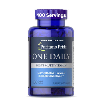 Puritan's Pride One Daily Men's Multivitamin, Dietary Supplement to Support Heart and Male Reproductive Health Puritan's Pride uk supplements