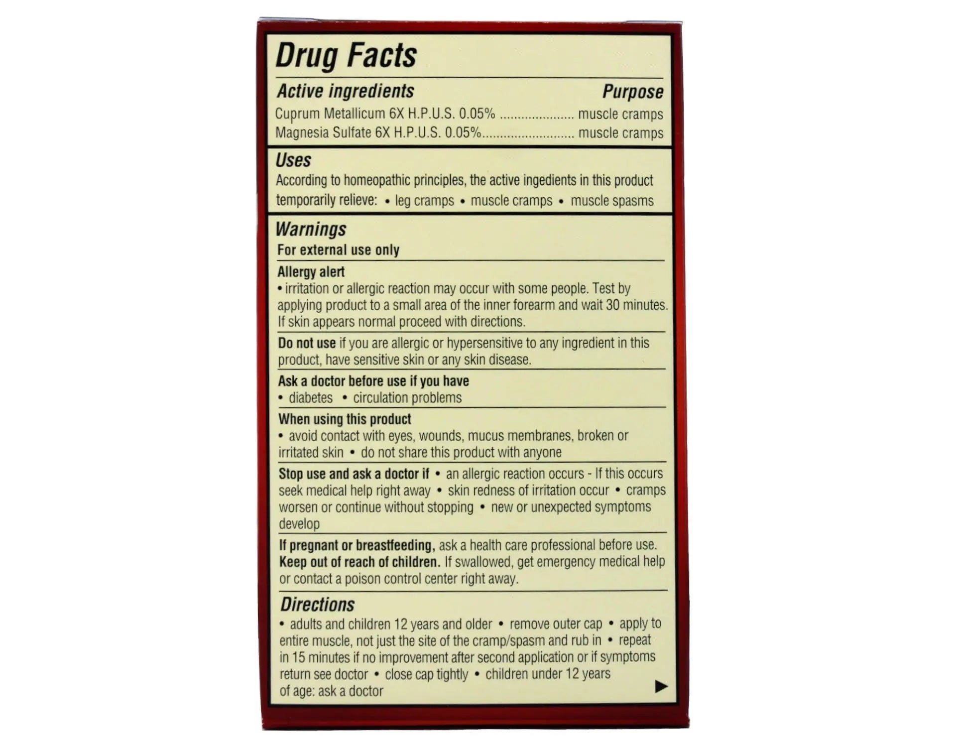 Cramp 911 ROLL-ON Size: 21 ML Cramp911 uk supplements