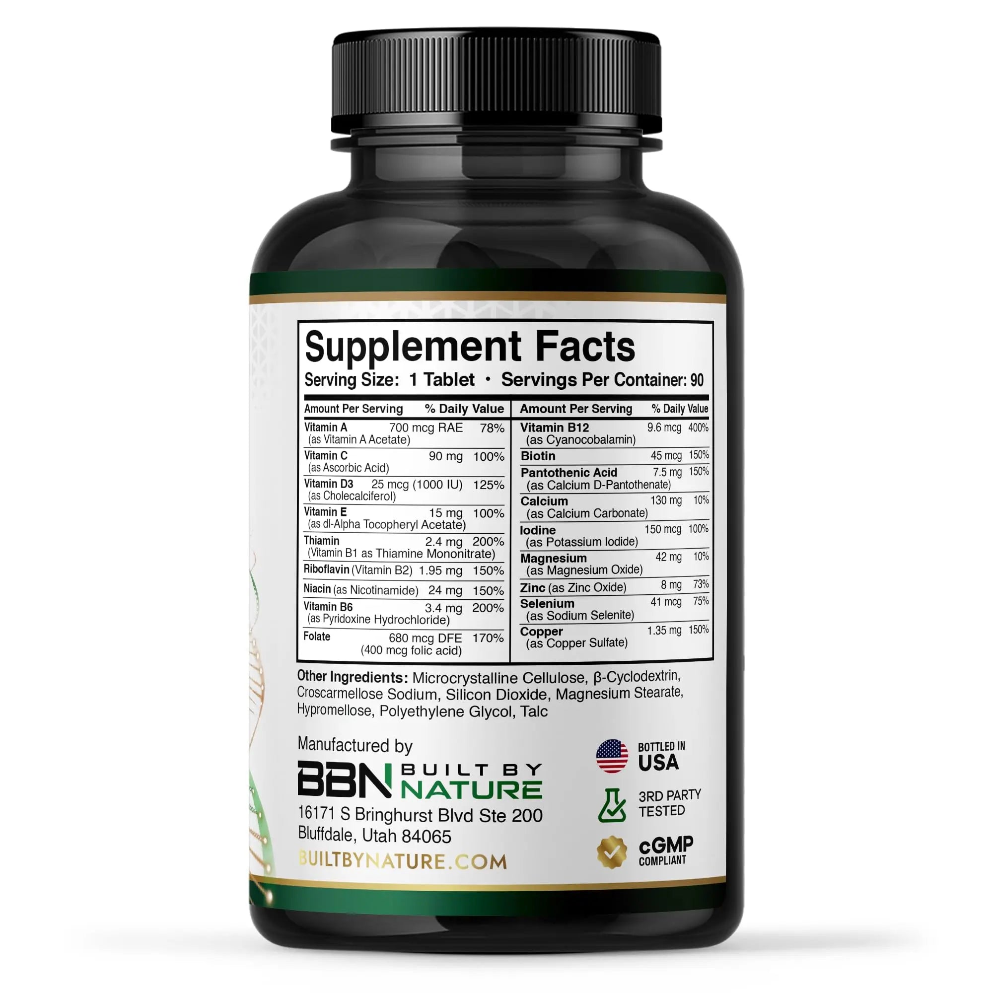 Built by Nature Multivitamin for Women – Daily Womens Multivitamin Supplement with Essential Vitamins & Minerals Built by Nature uk supplements